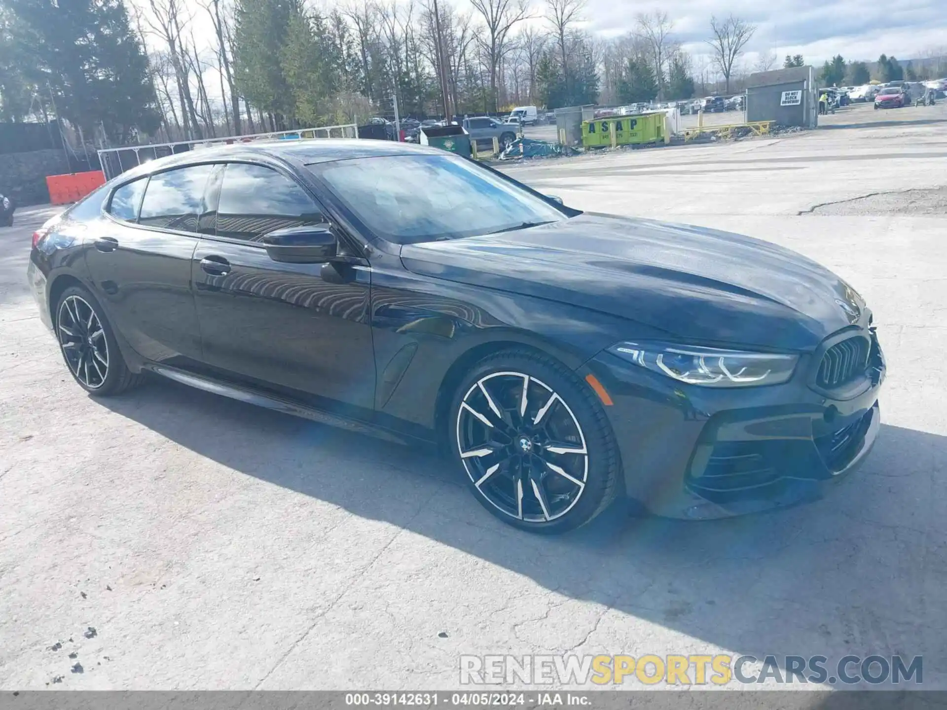 1 Photograph of a damaged car WBAGV8C06RCP23273 BMW M850I GTAN COUPE 2024