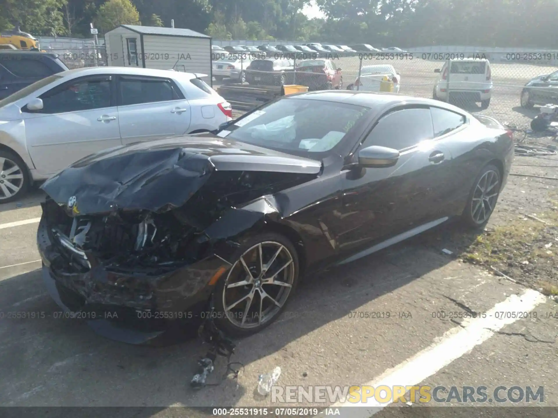 2 Photograph of a damaged car WBABC4C52KBU95451 BMW M850XI 2019