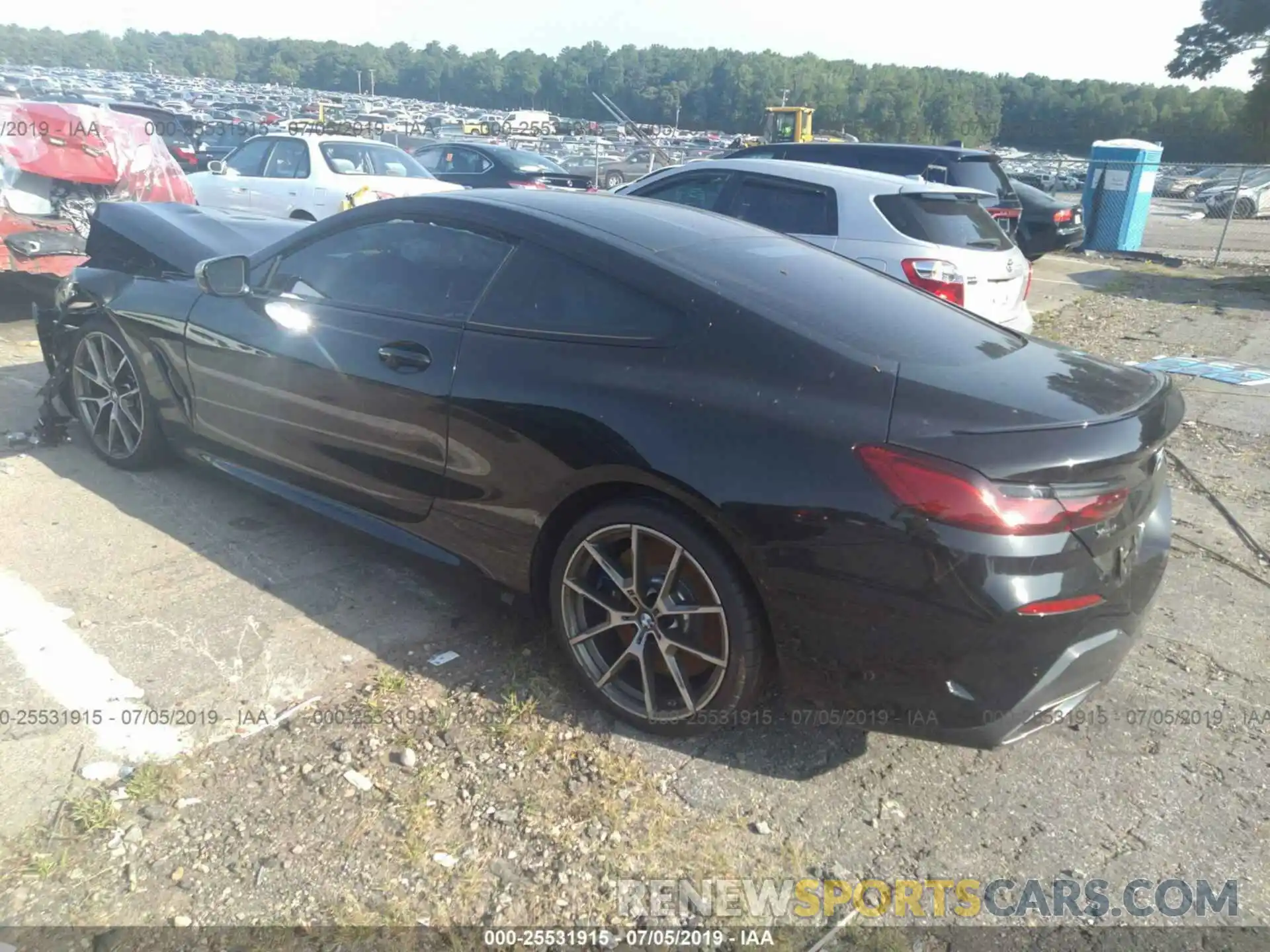 3 Photograph of a damaged car WBABC4C52KBU95451 BMW M850XI 2019