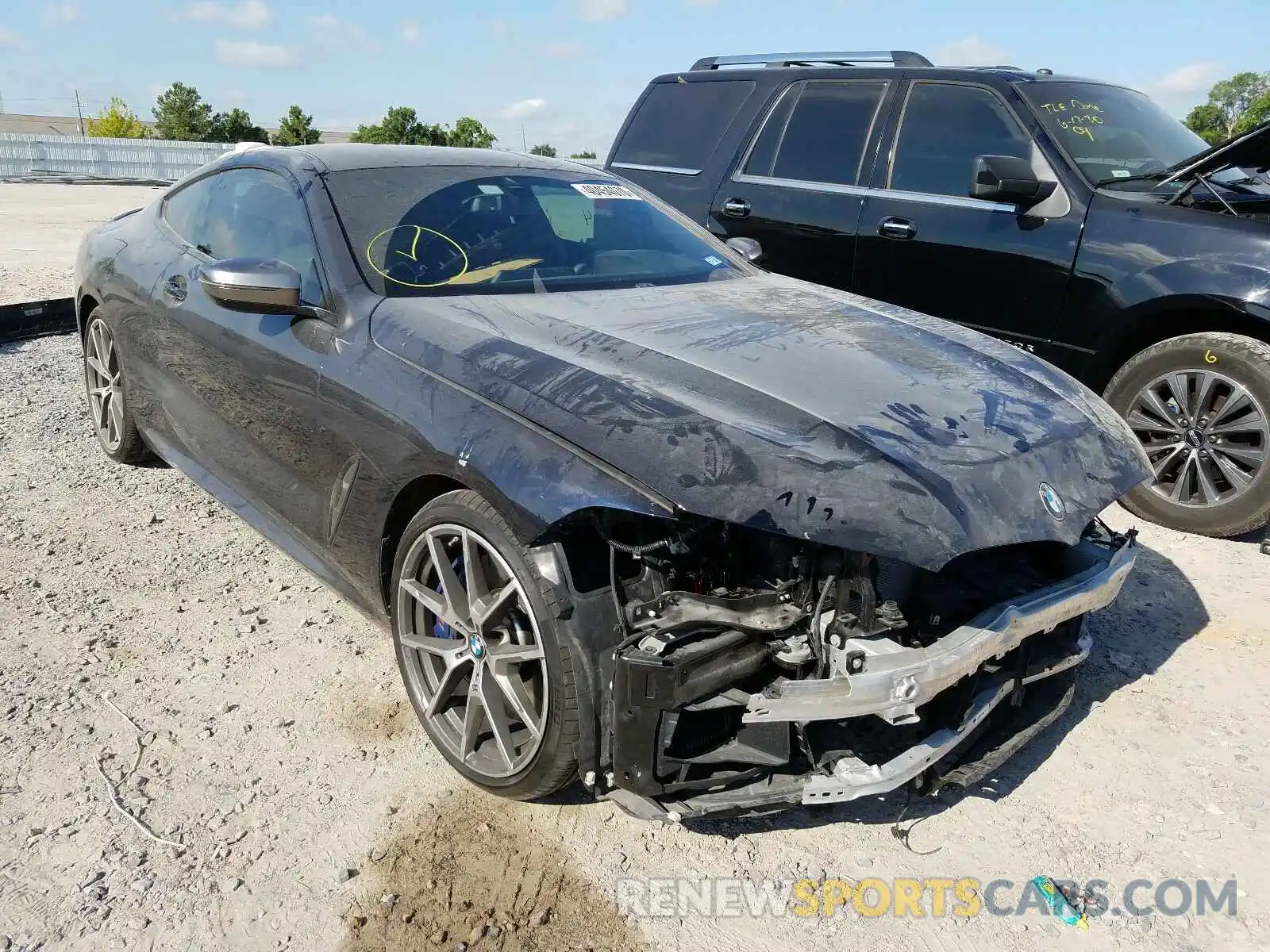 1 Photograph of a damaged car WBABC4C54KBU96228 BMW M850XI 2019