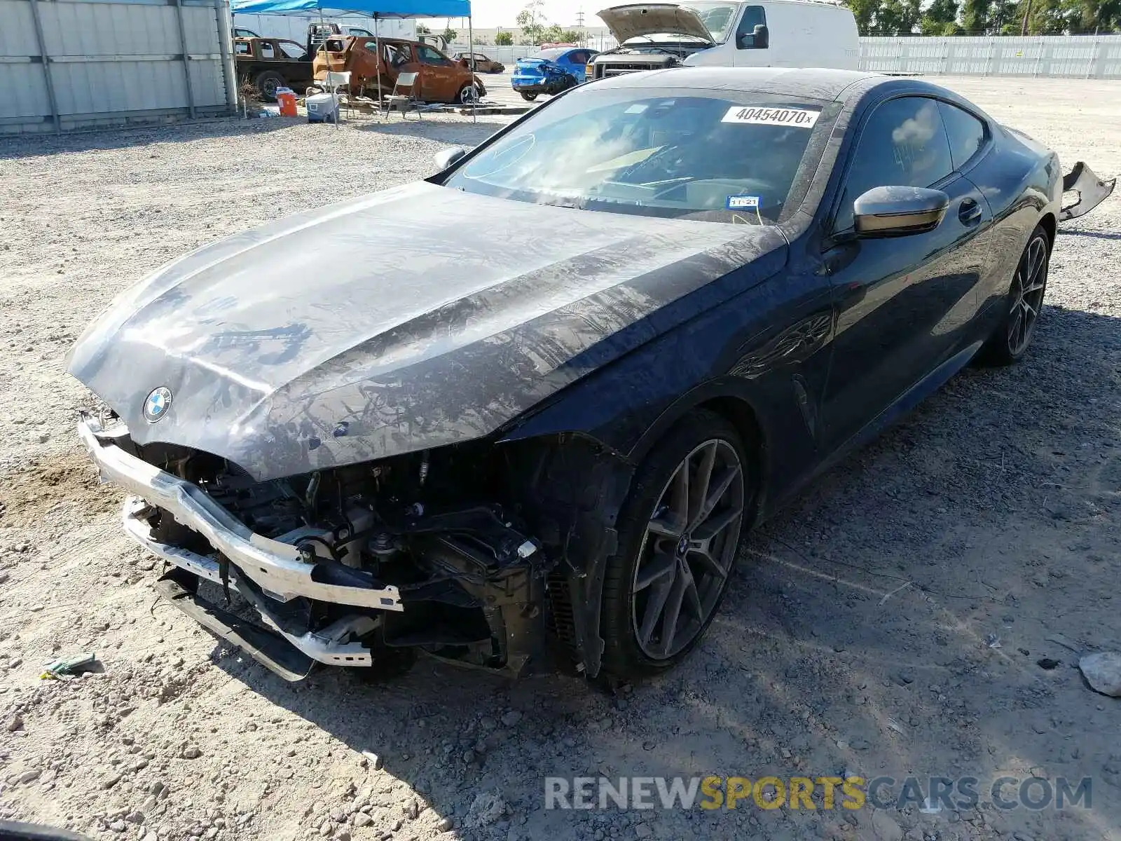 2 Photograph of a damaged car WBABC4C54KBU96228 BMW M850XI 2019