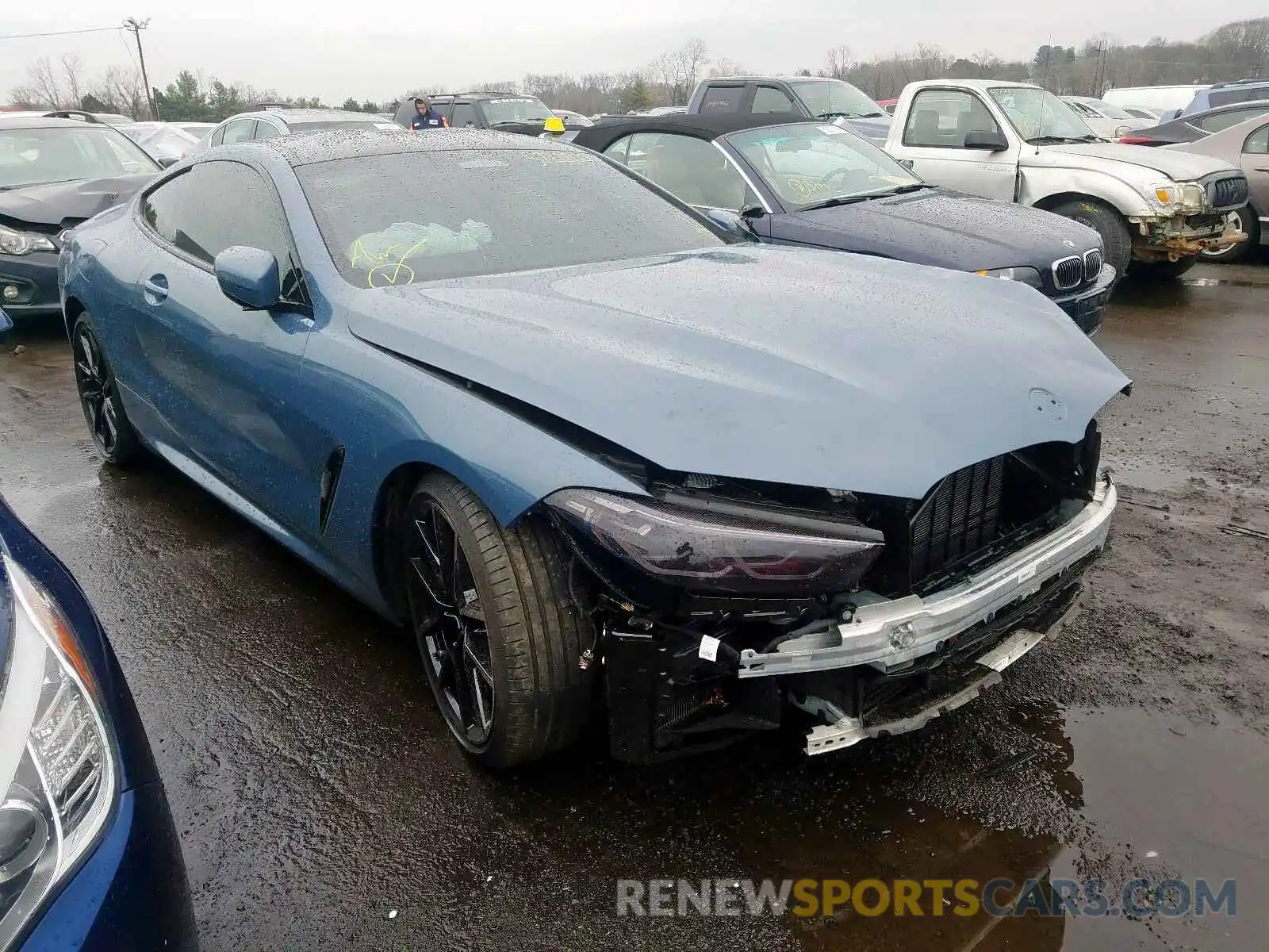 1 Photograph of a damaged car WBABC4C57KBJ35897 BMW M850XI 2019