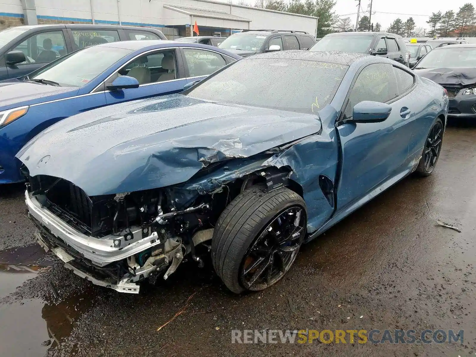 2 Photograph of a damaged car WBABC4C57KBJ35897 BMW M850XI 2019