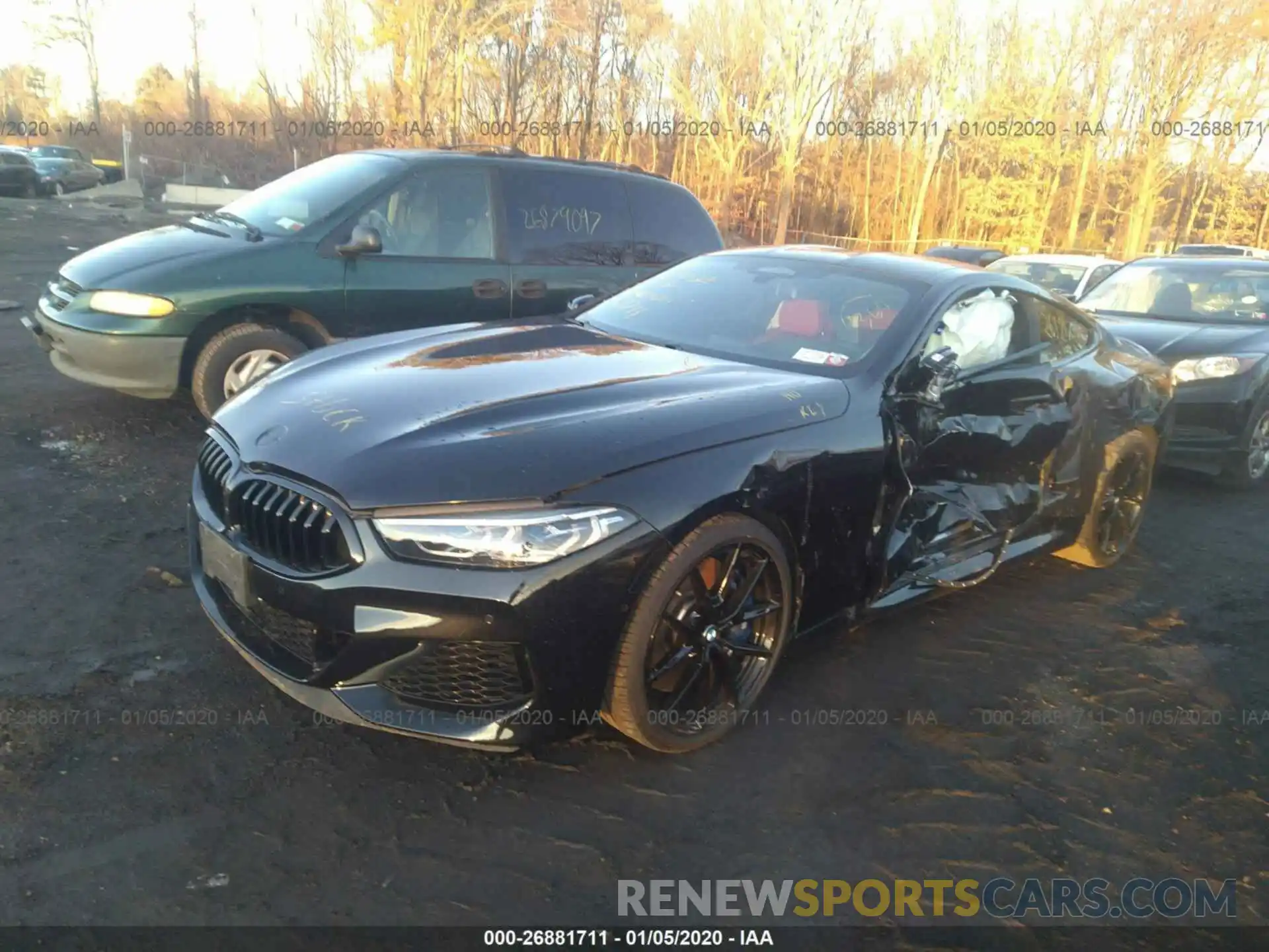 2 Photograph of a damaged car WBABC4C57KBU95705 BMW M850XI 2019