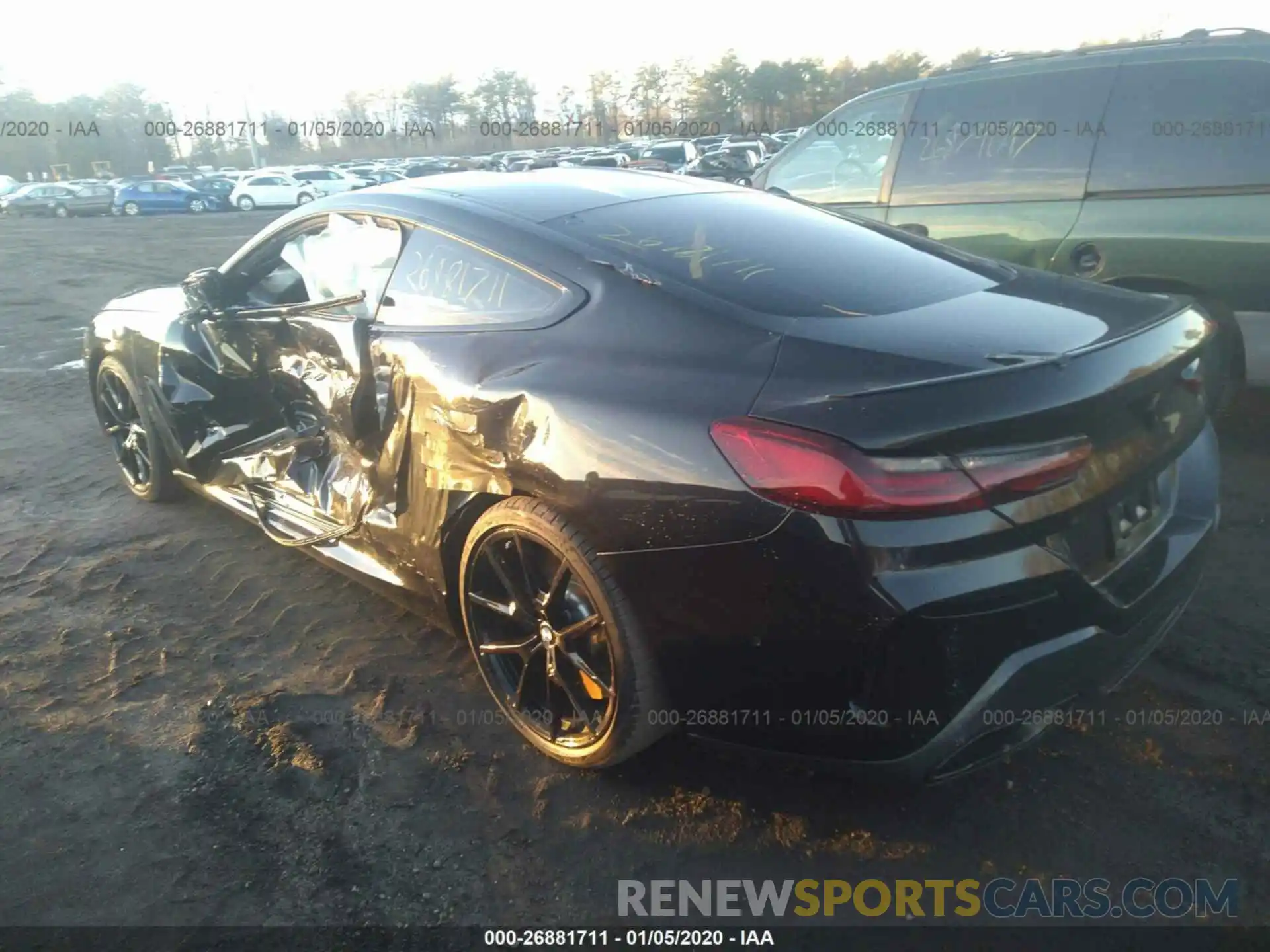 3 Photograph of a damaged car WBABC4C57KBU95705 BMW M850XI 2019