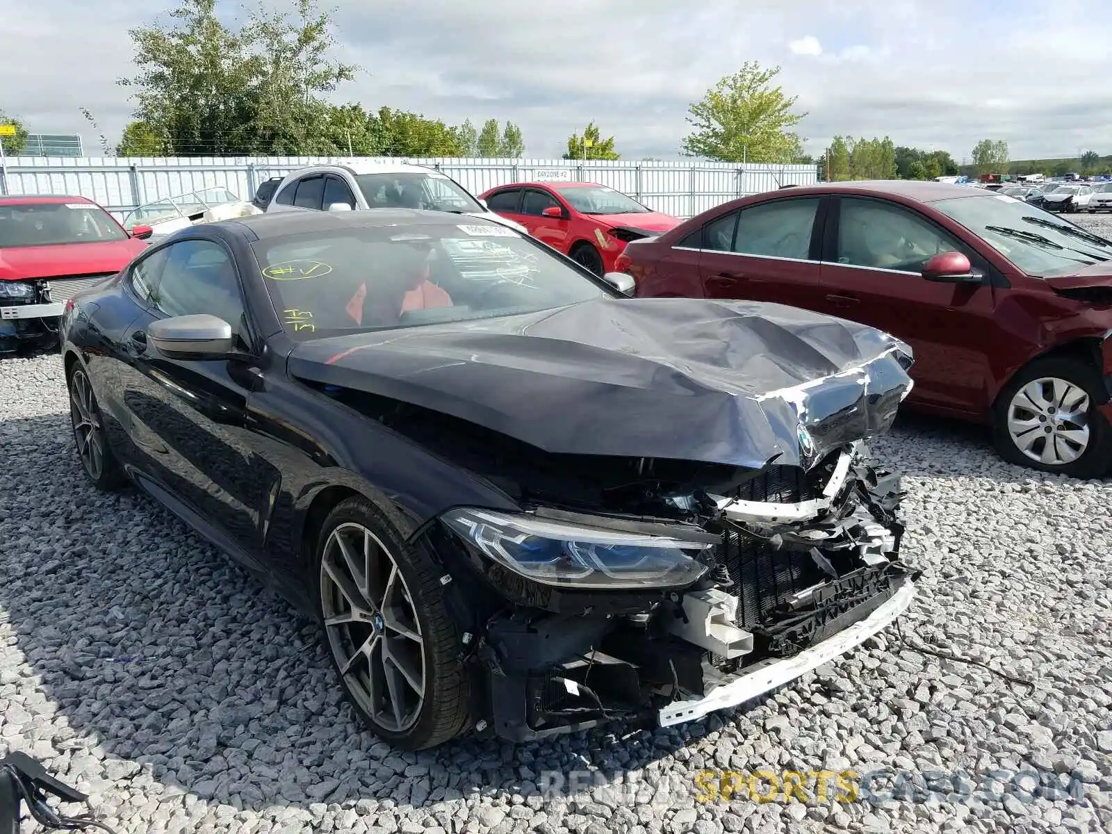 1 Photograph of a damaged car WBABC4C58KBJ35665 BMW M850XI 2019