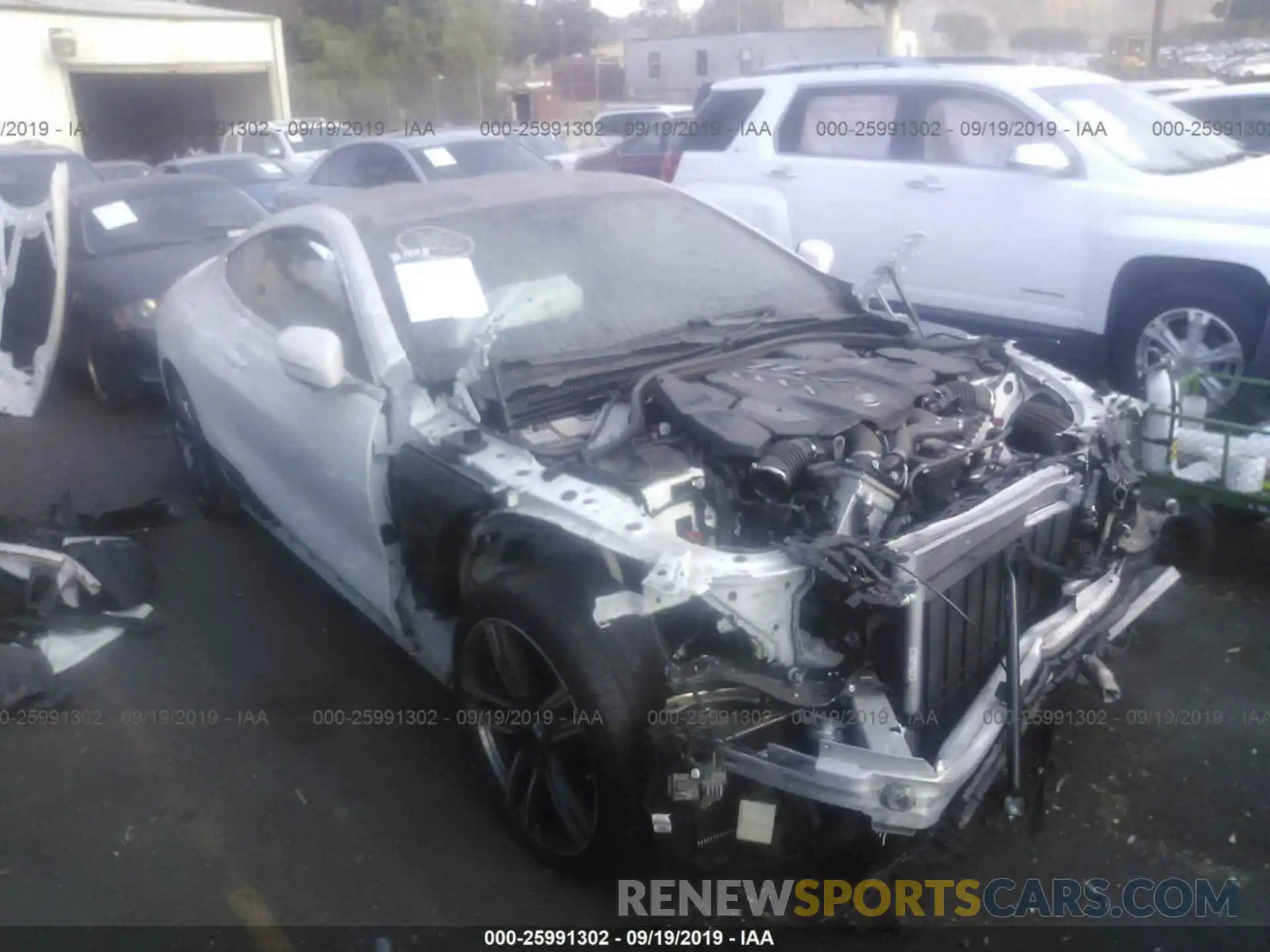 1 Фотография поврежденного автомобиля WBABC4C59KBJ35609 BMW M850XI 2019