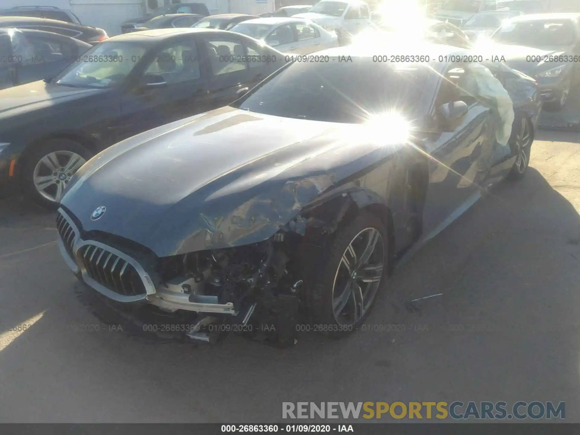 2 Photograph of a damaged car WBABC4C5XKBU95813 BMW M850XI 2019