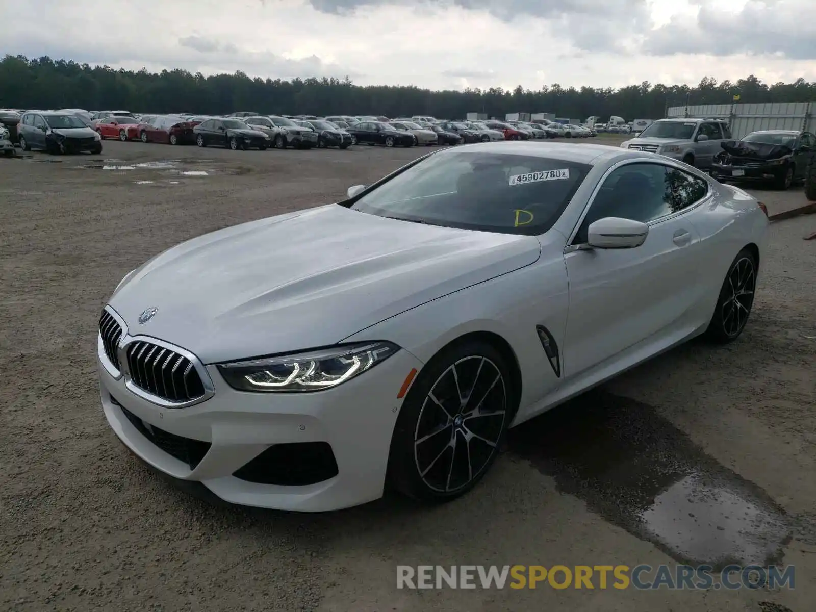 2 Photograph of a damaged car WBABC4C5XKBU96539 BMW M850XI 2019