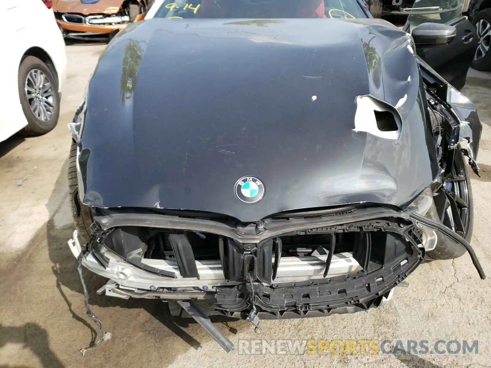 7 Фотография поврежденного автомобиля WBAFY4C50KBX29721 BMW M850XI 2019
