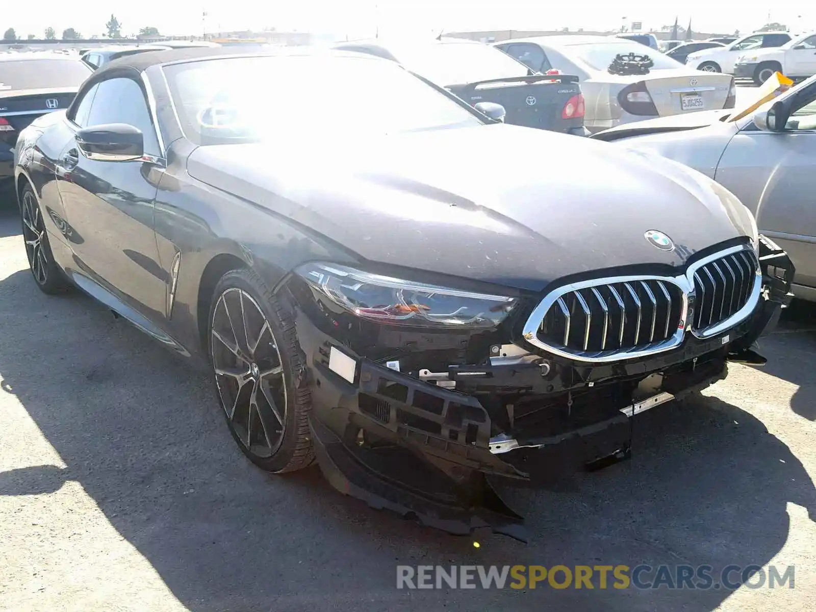 1 Photograph of a damaged car WBAFY4C52KBJ98845 BMW M850XI 2019