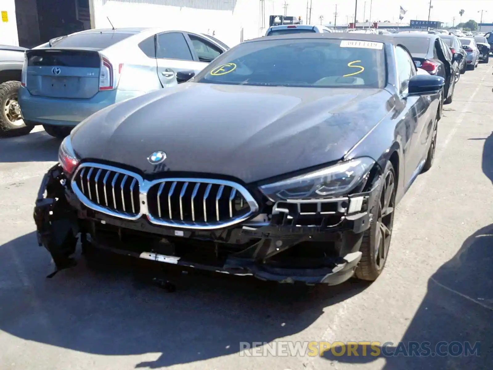 2 Фотография поврежденного автомобиля WBAFY4C52KBJ98845 BMW M850XI 2019