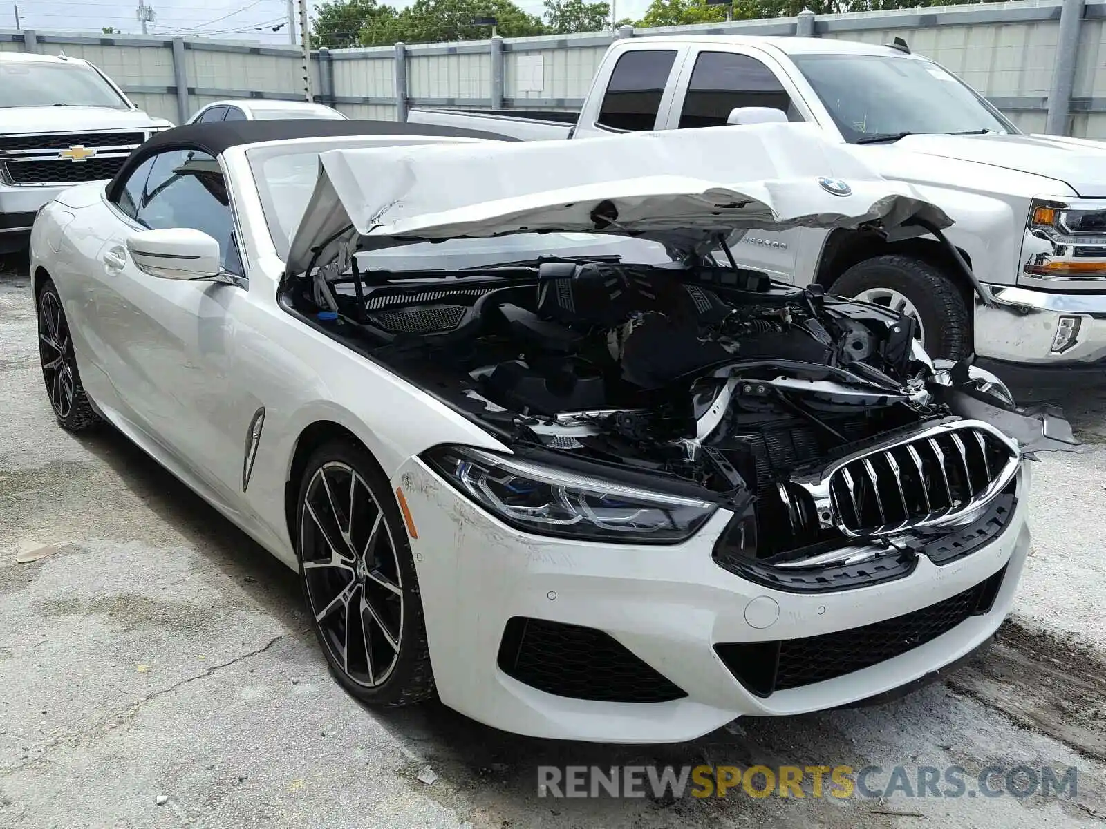 1 Фотография поврежденного автомобиля WBAFY4C52KBX39506 BMW M850XI 2019