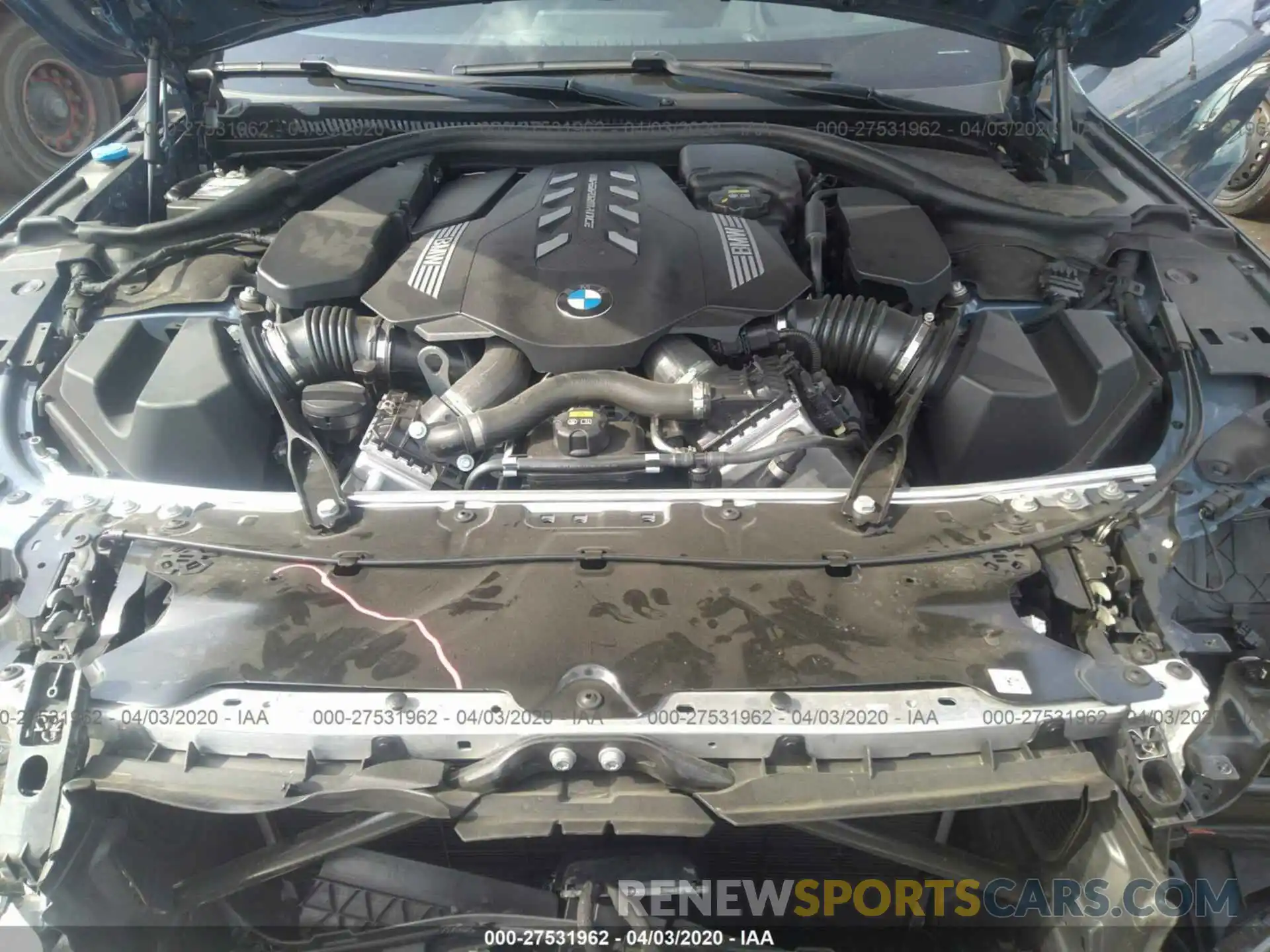 10 Фотография поврежденного автомобиля WBAFY4C53KBX29356 BMW M850XI 2019