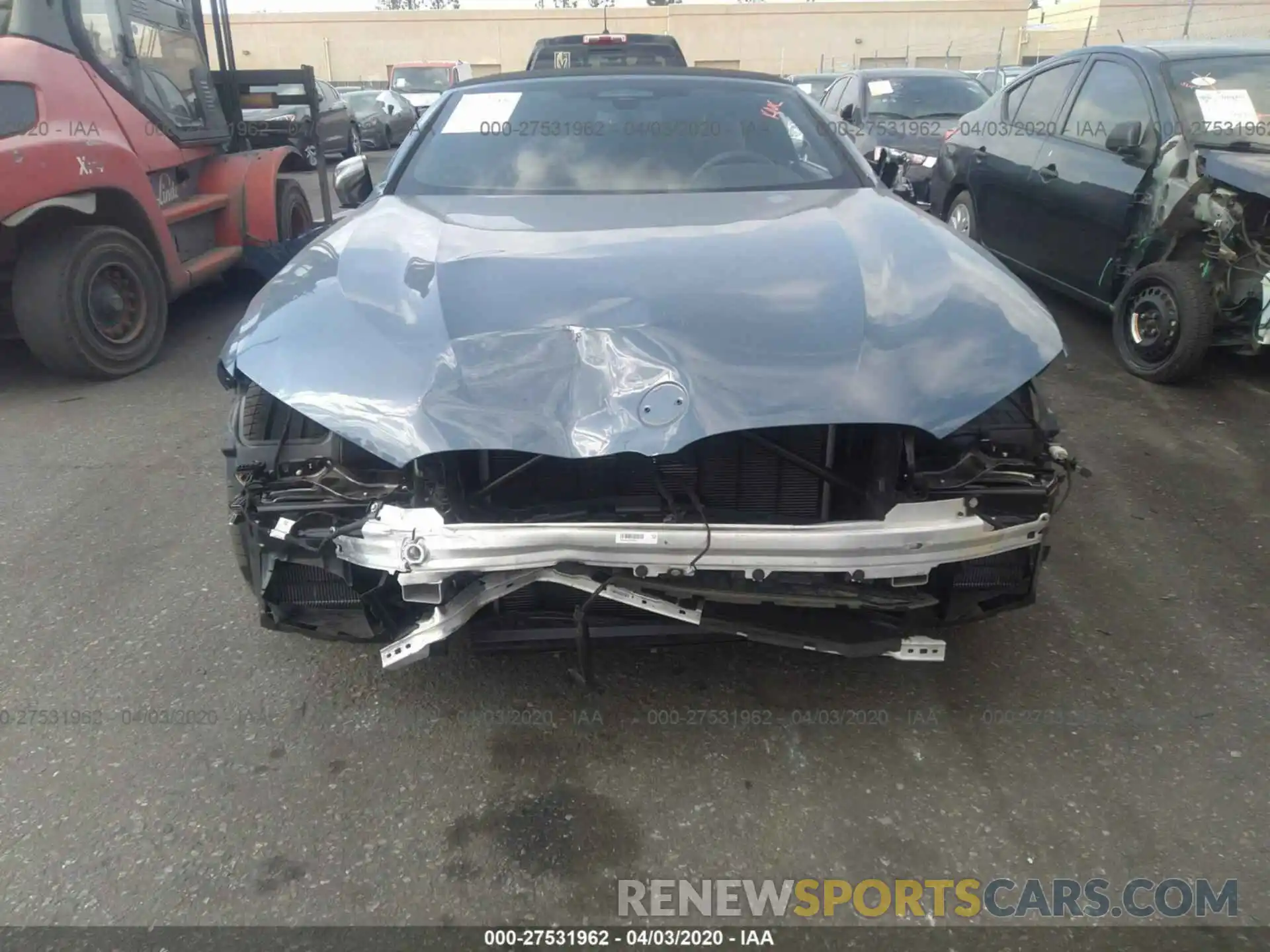 6 Photograph of a damaged car WBAFY4C53KBX29356 BMW M850XI 2019