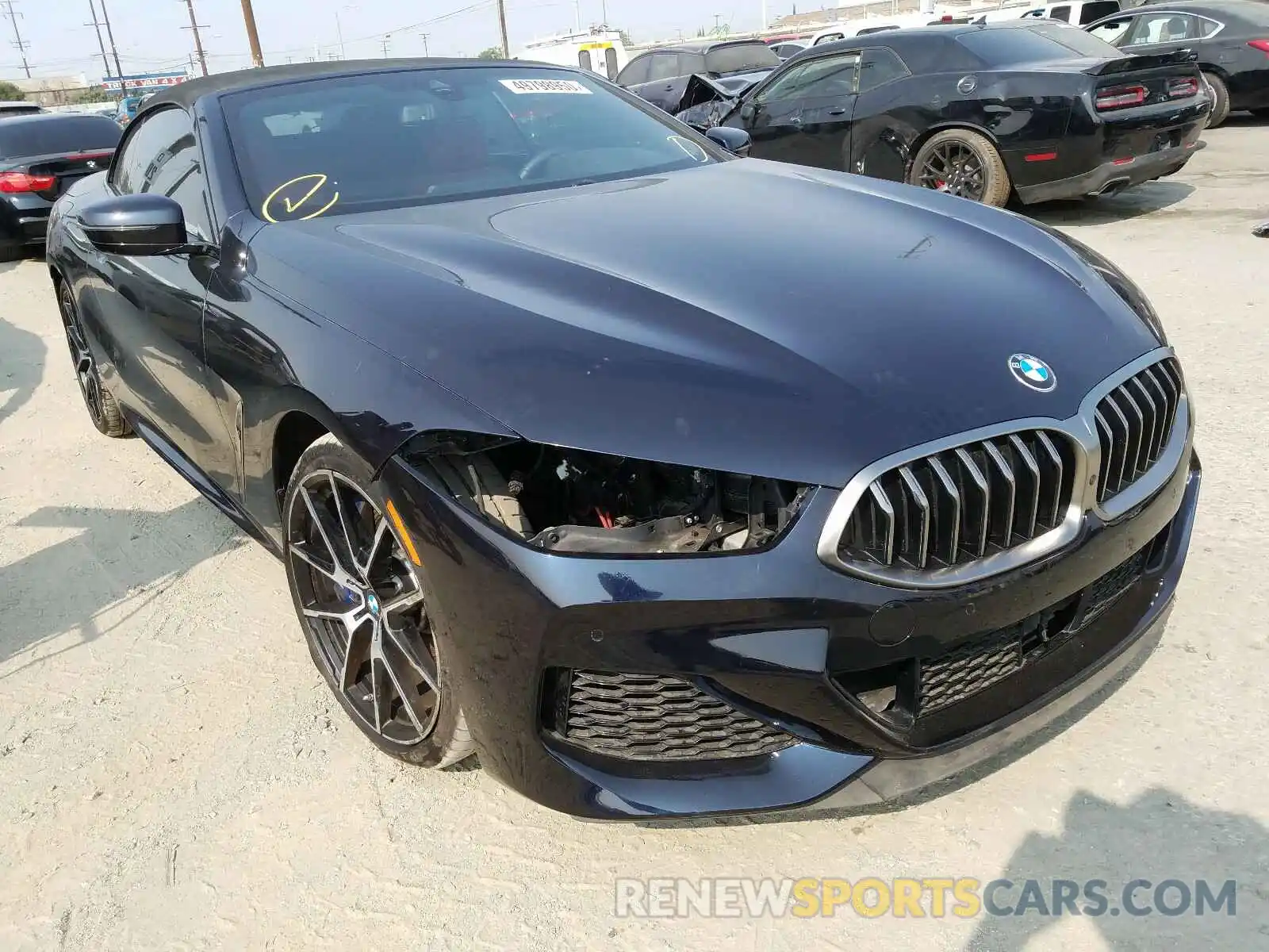 1 Фотография поврежденного автомобиля WBAFY4C56KBX29609 BMW M850XI 2019