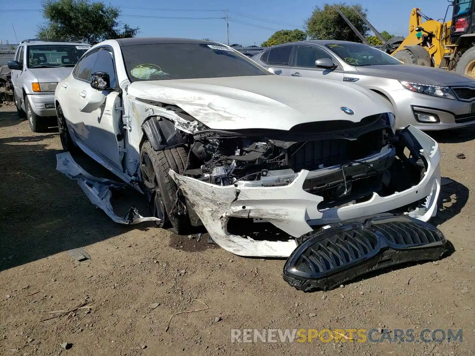 1 Фотография поврежденного автомобиля WBAGV8C02LCD64837 BMW M850XI 2020
