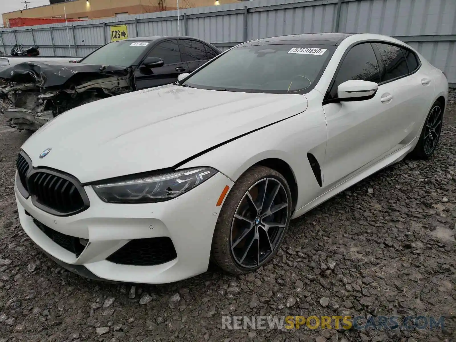 2 Photograph of a damaged car WBAGV8C05LBP48985 BMW M850XI 2020