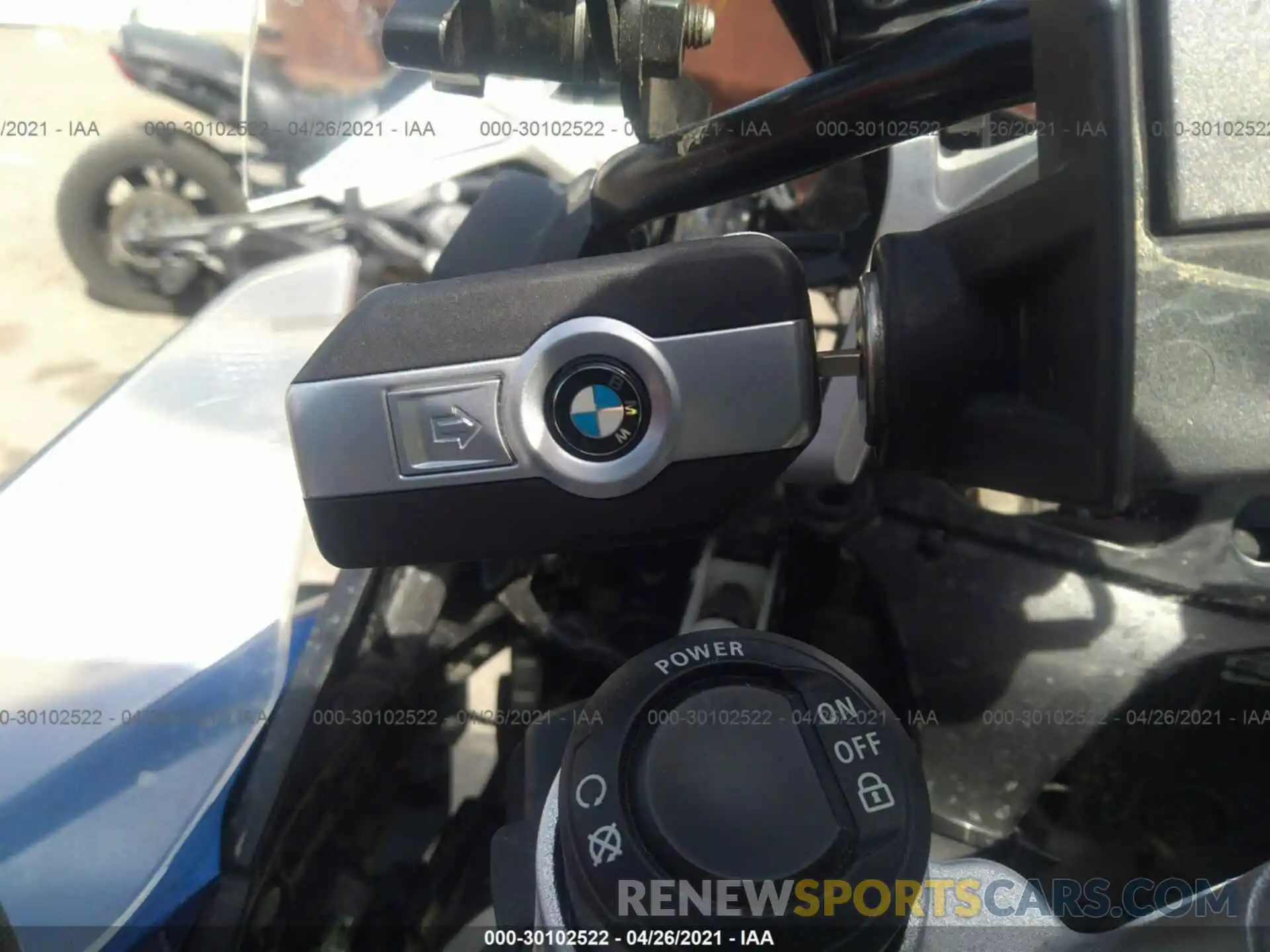 11 Photograph of a damaged car WB10J5307KZF77466 BMW R 1250 2019