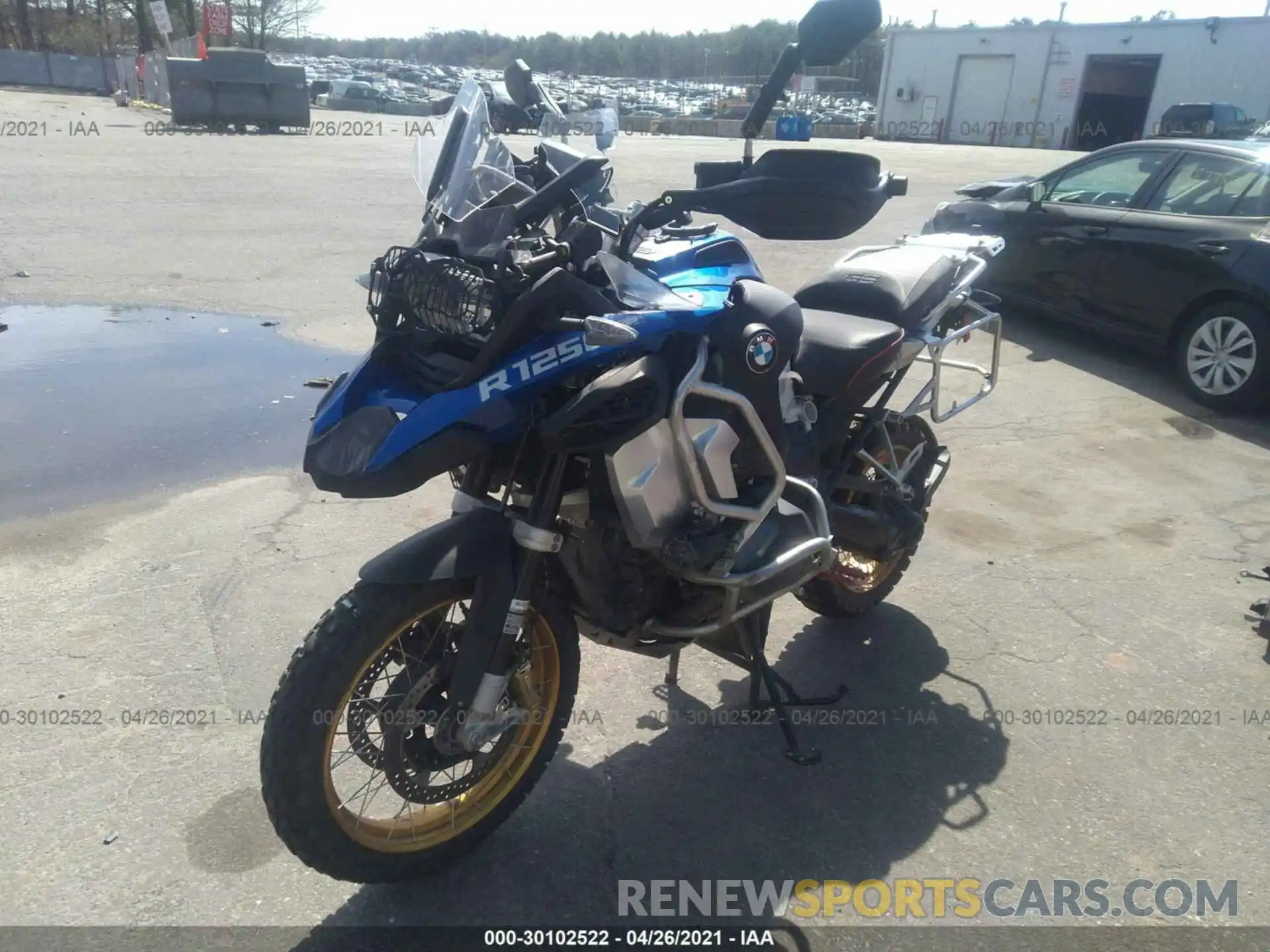 2 Photograph of a damaged car WB10J5307KZF77466 BMW R 1250 2019