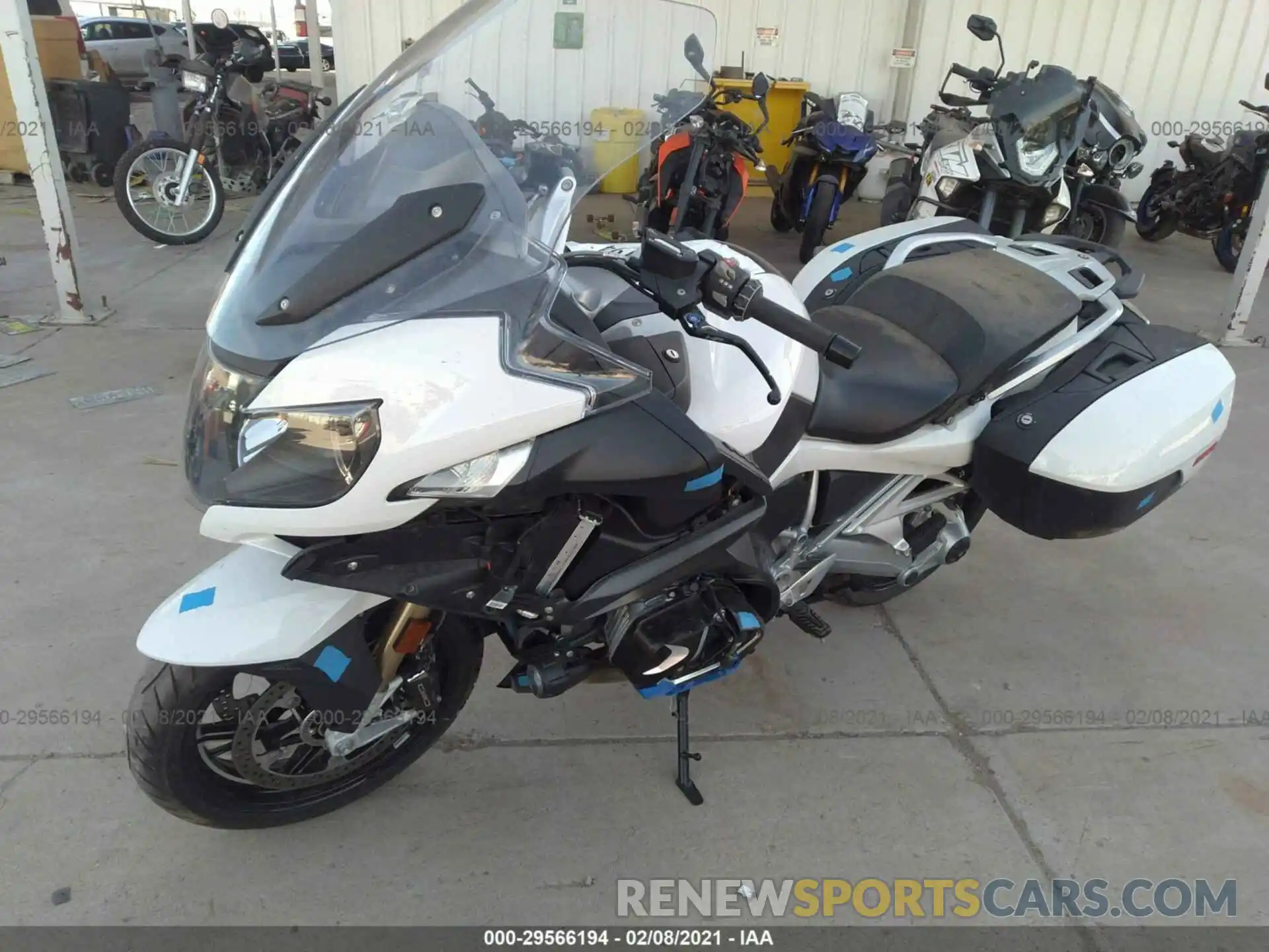 2 Photograph of a damaged car WB10J6309KZG34689 BMW R 1250 2019