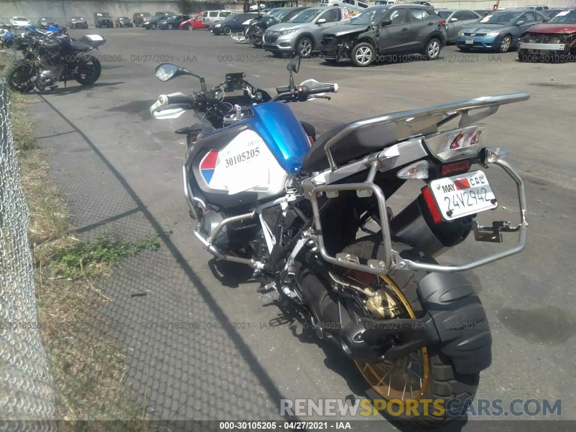 5 Фотография поврежденного автомобиля WB10J5301LZF90585 BMW R 1250 2020