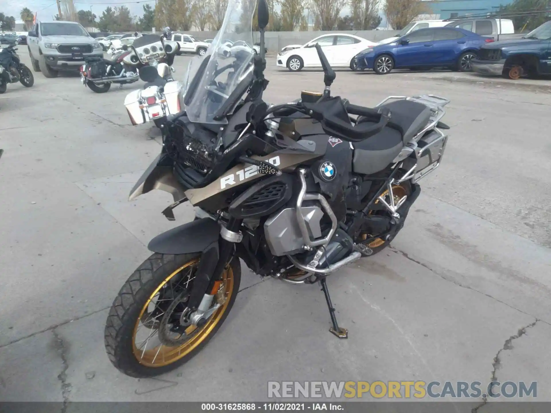 2 Фотография поврежденного автомобиля WB10J5305LZF79587 BMW R 1250 2020