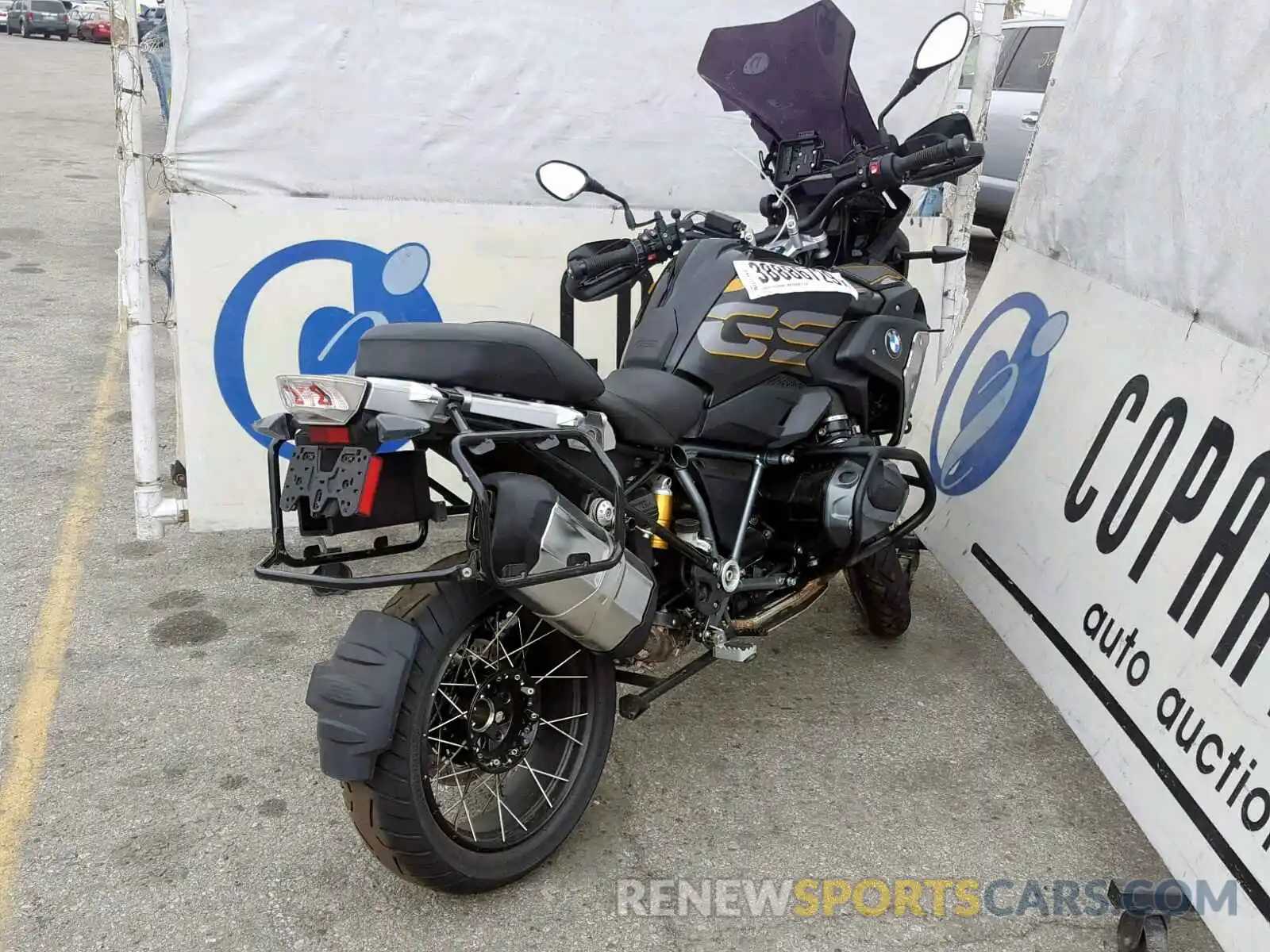 4 Фотография поврежденного автомобиля WB10J9301KZH98617 BMW R 1250 GS 2019