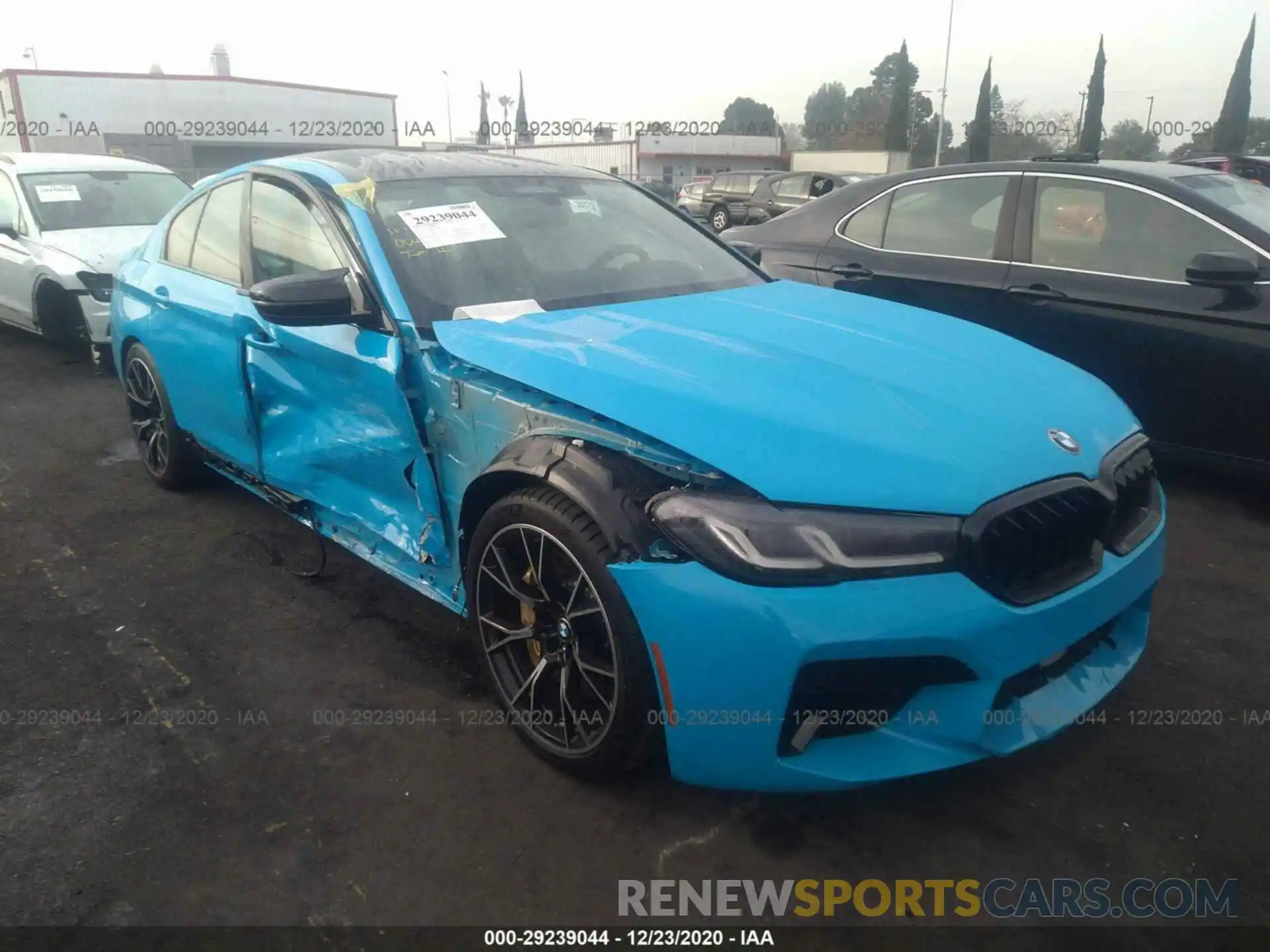 6 Photograph of a damaged car WBS83CH01MCF50906 BMW Unknown 2021