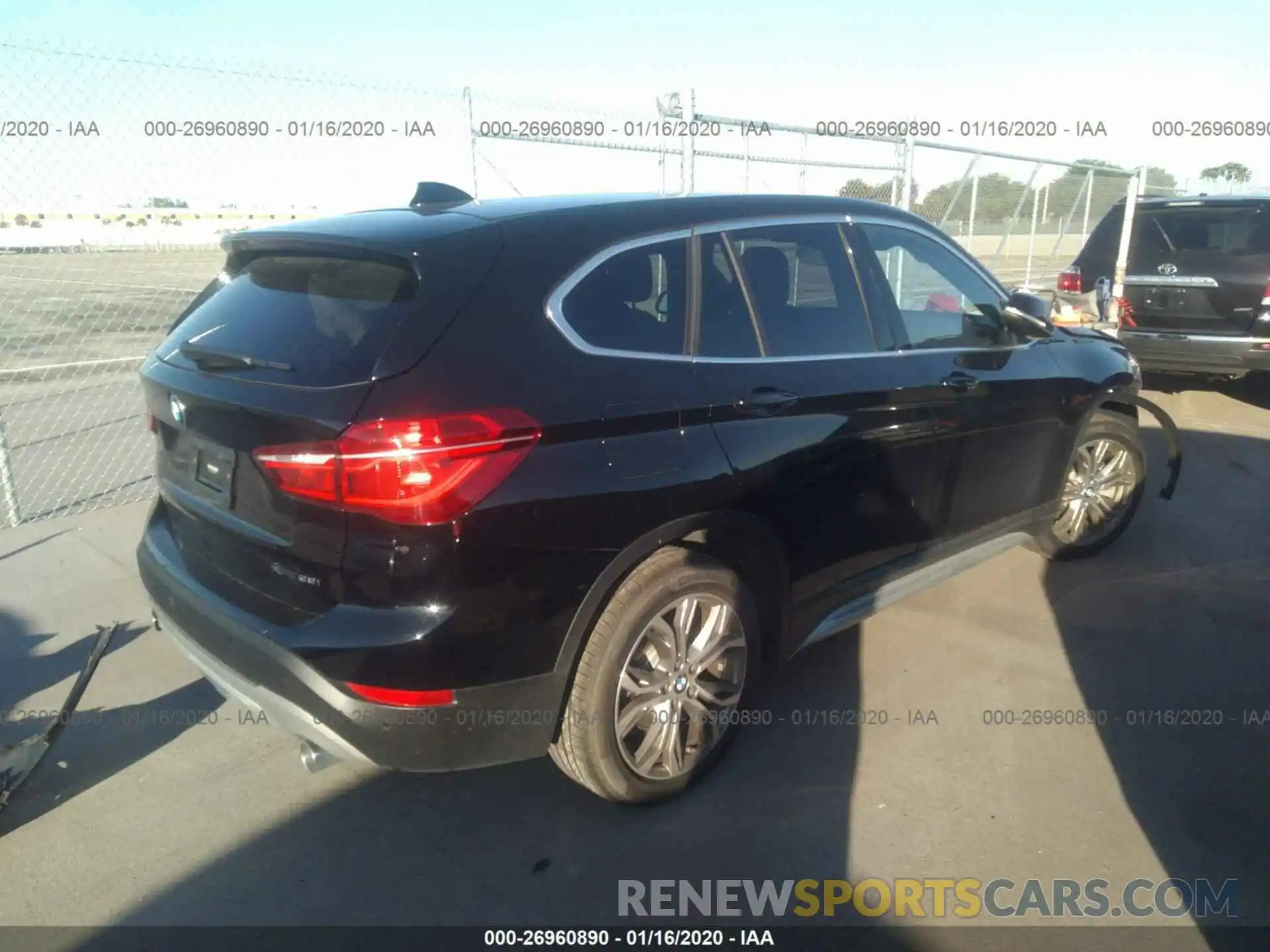 4 Photograph of a damaged car WBXHT3C50K3H34907 BMW X1 2019