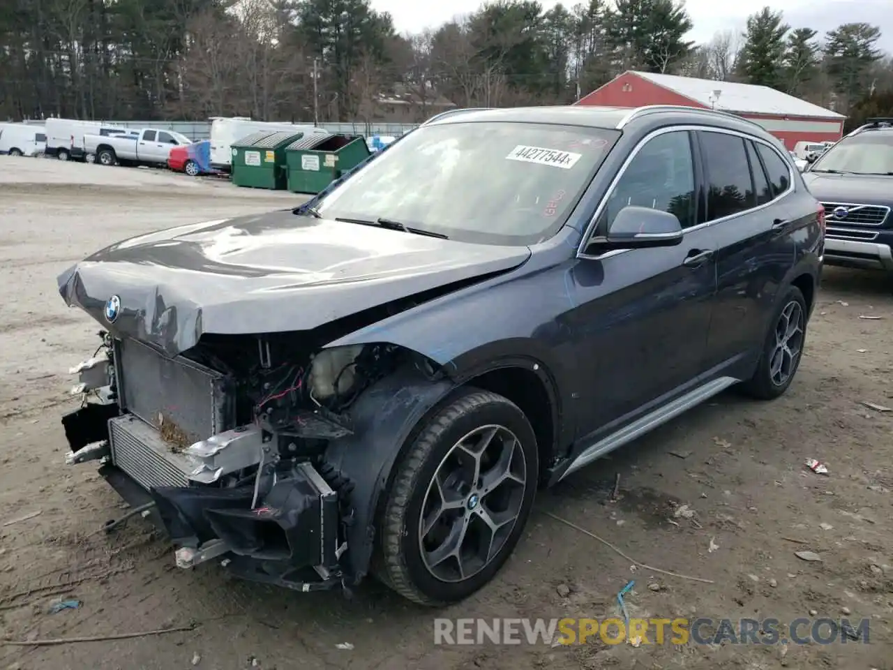 1 Photograph of a damaged car WBXHT3C50K5L38591 BMW X1 2019