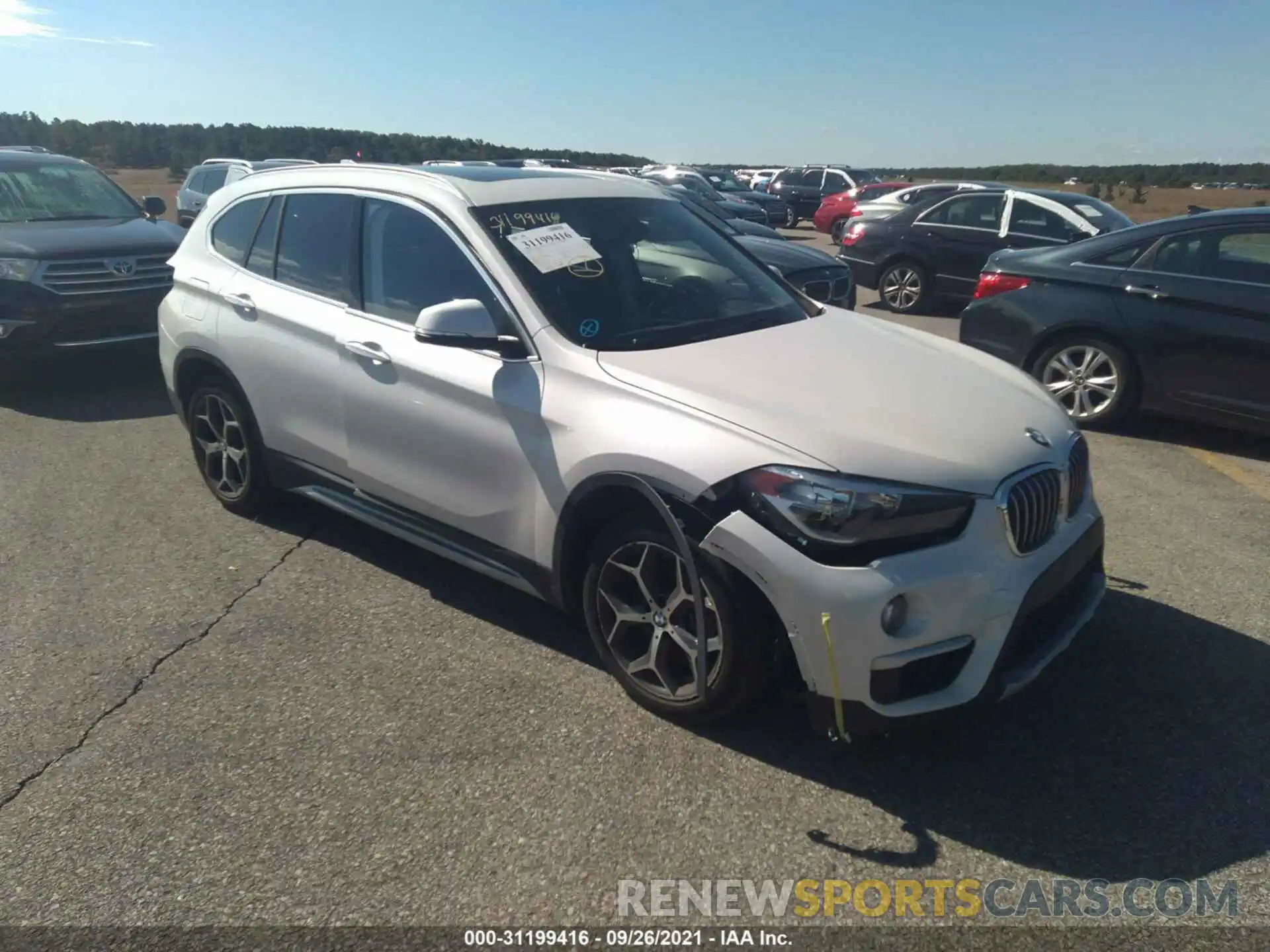 1 Photograph of a damaged car WBXHT3C50K5L89167 BMW X1 2019