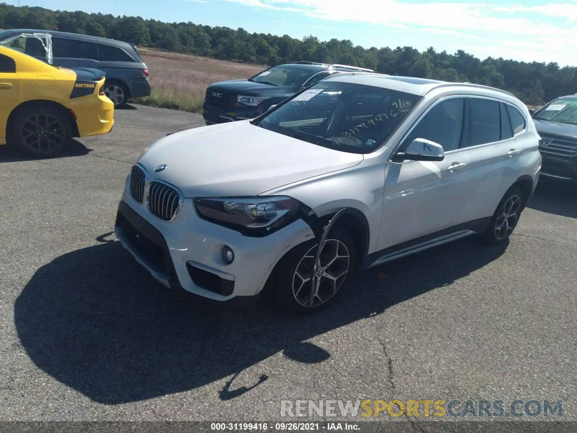 2 Photograph of a damaged car WBXHT3C50K5L89167 BMW X1 2019