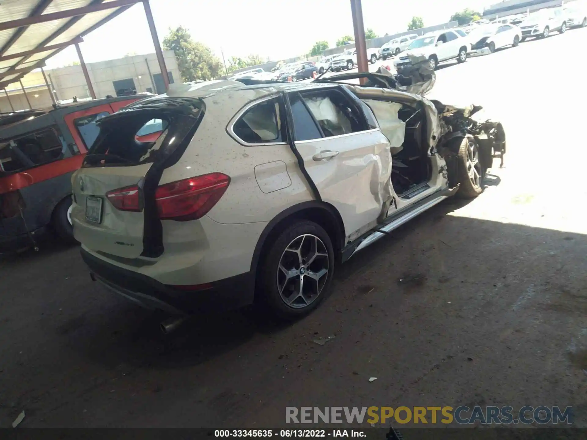 4 Photograph of a damaged car WBXHT3C50K5L89282 BMW X1 2019