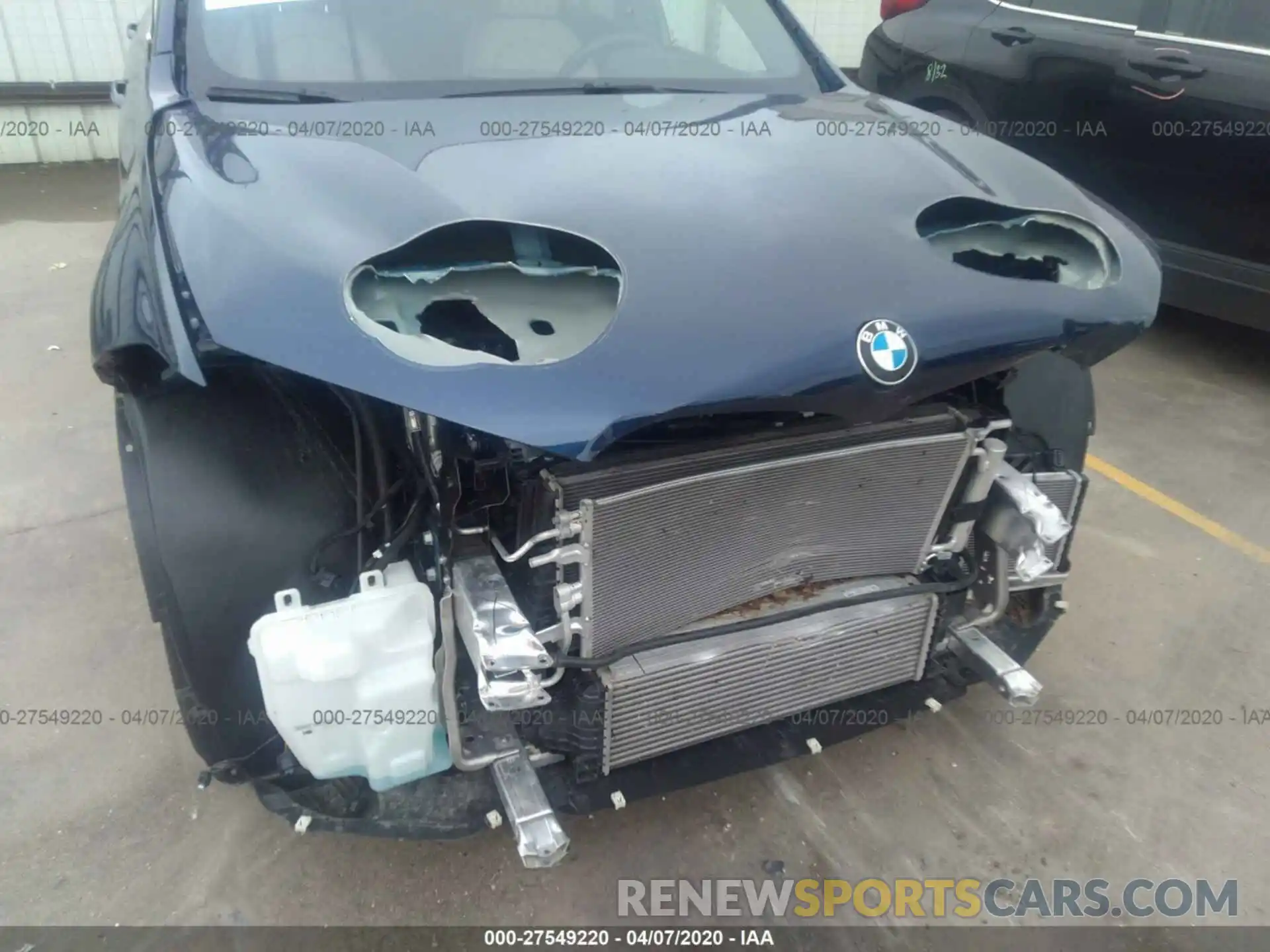 6 Photograph of a damaged car WBXHT3C50K5L91260 BMW X1 2019