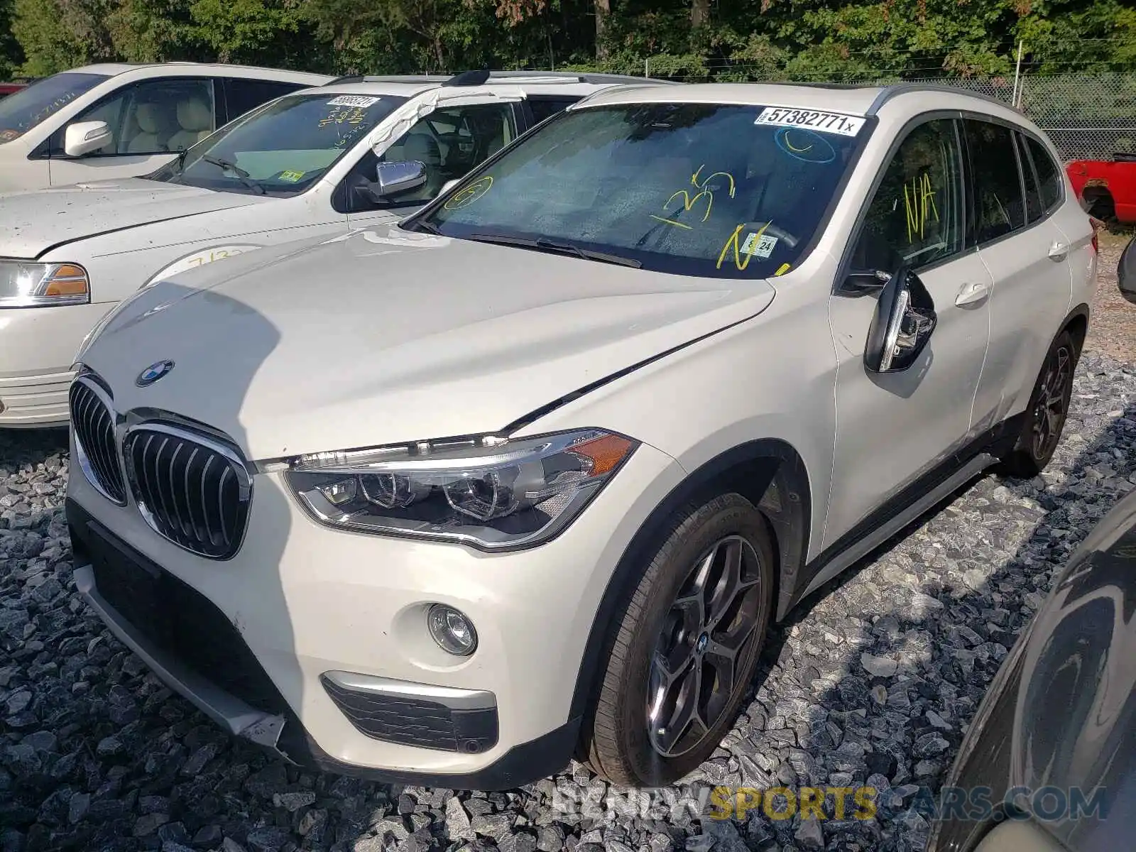 2 Photograph of a damaged car WBXHT3C50K5N15091 BMW X1 2019