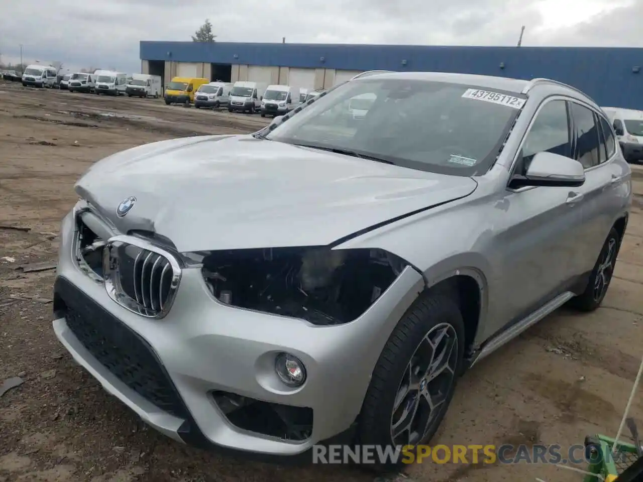 2 Photograph of a damaged car WBXHT3C50K5N27001 BMW X1 2019