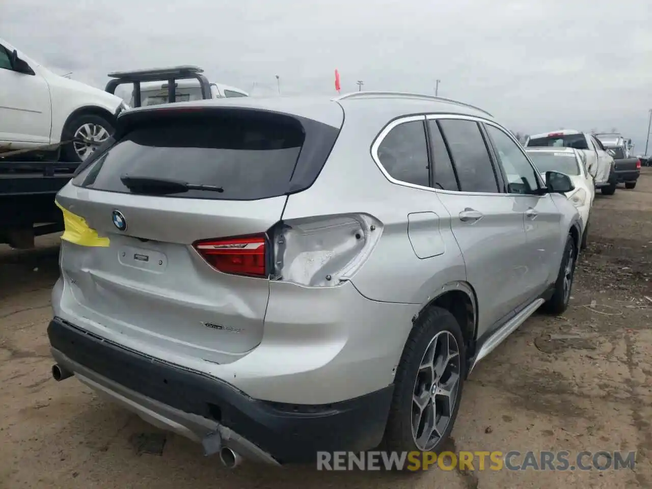 4 Photograph of a damaged car WBXHT3C50K5N27001 BMW X1 2019