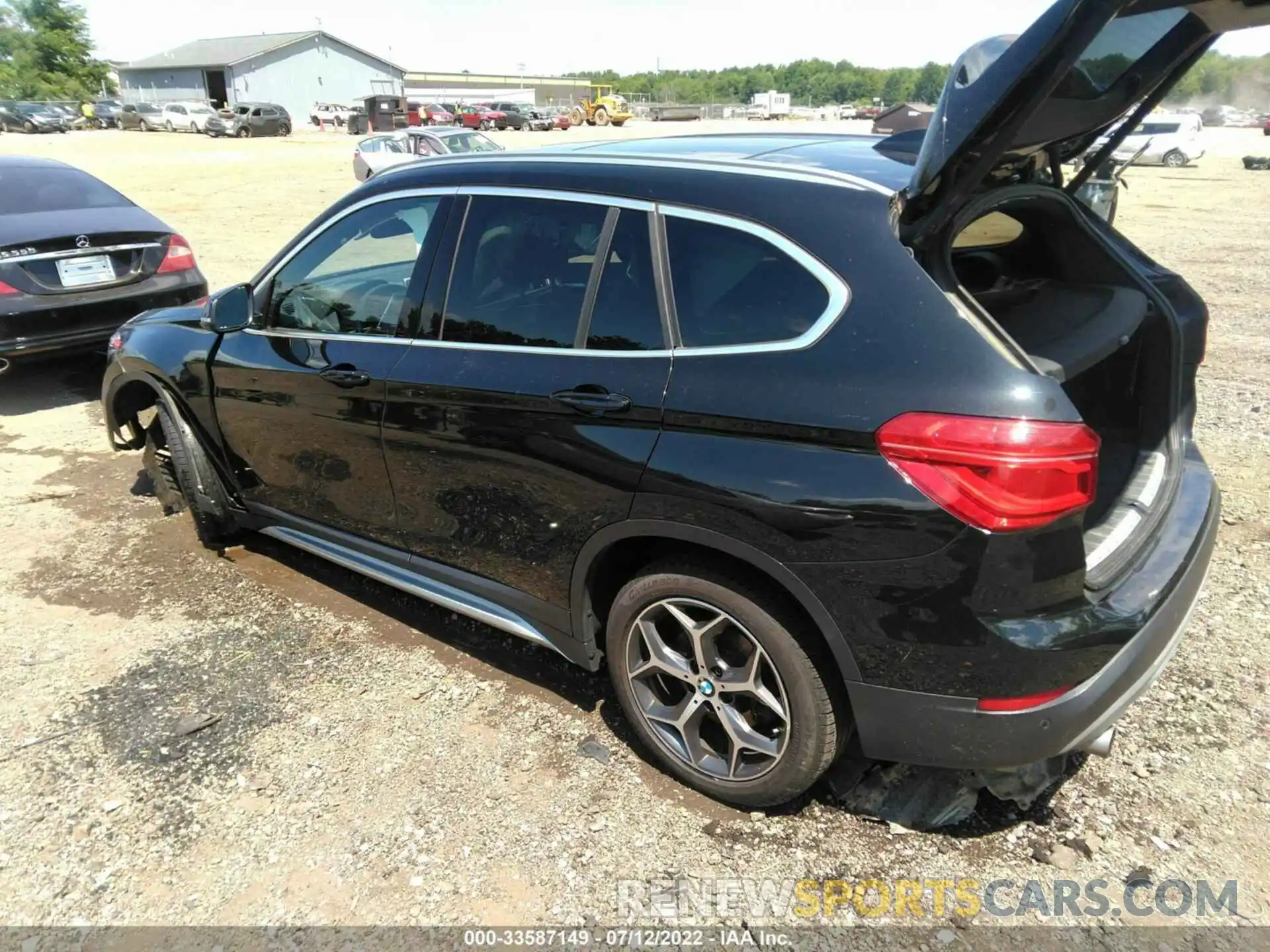 3 Photograph of a damaged car WBXHT3C51K3H34558 BMW X1 2019