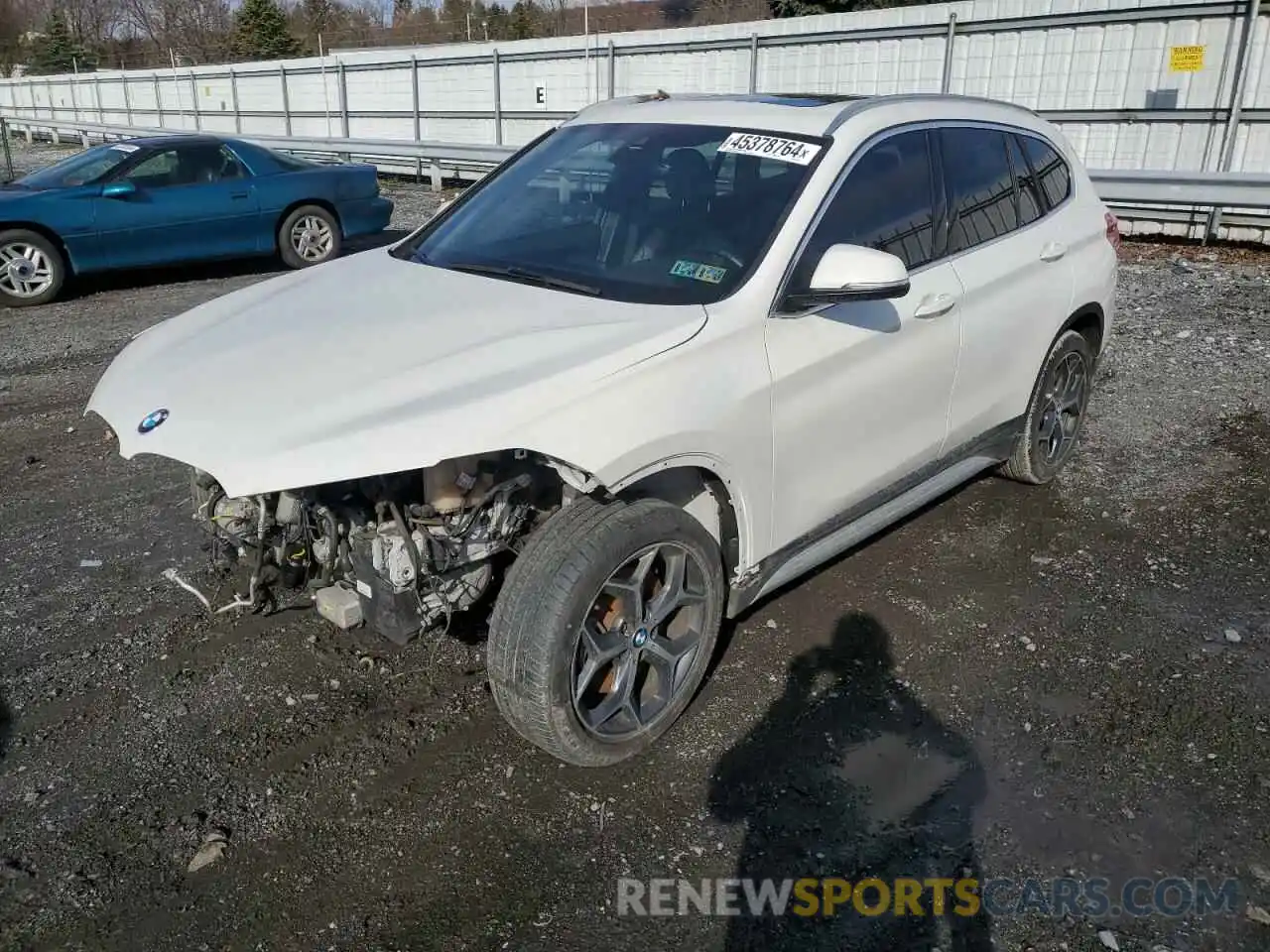 1 Photograph of a damaged car WBXHT3C51K3H35841 BMW X1 2019