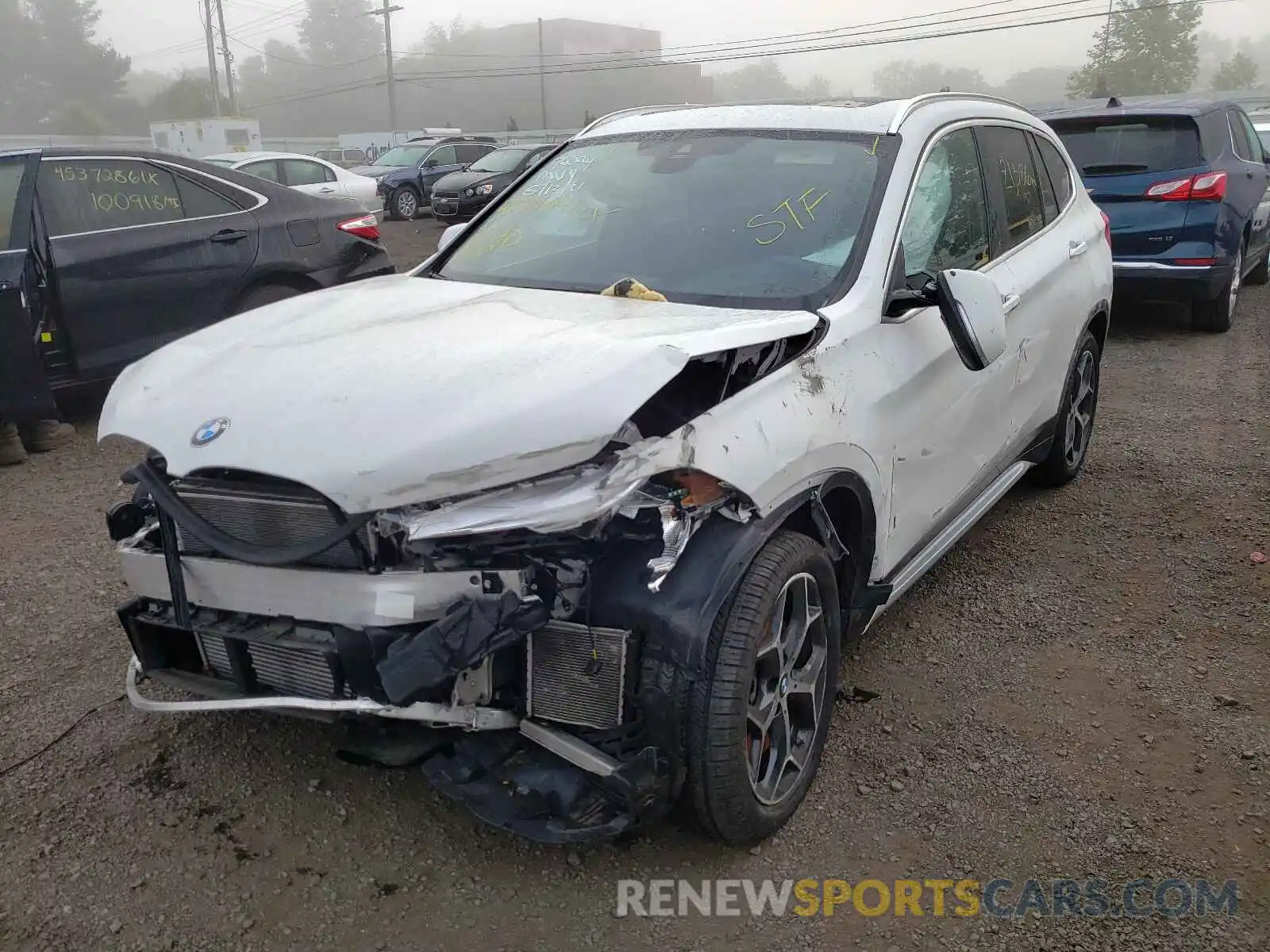 2 Фотография поврежденного автомобиля WBXHT3C51K3H36326 BMW X1 2019