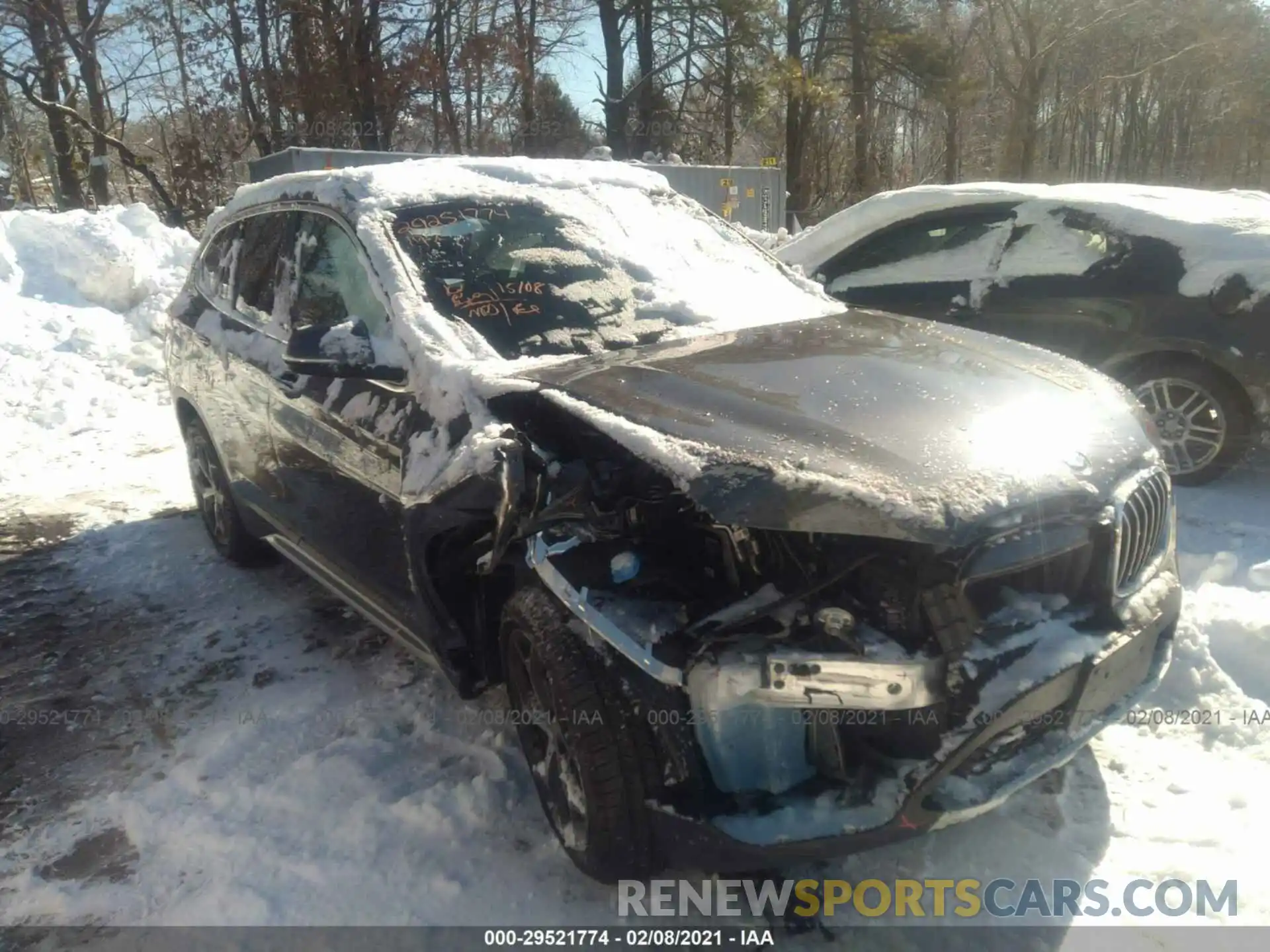 1 Photograph of a damaged car WBXHT3C51K5L36381 BMW X1 2019