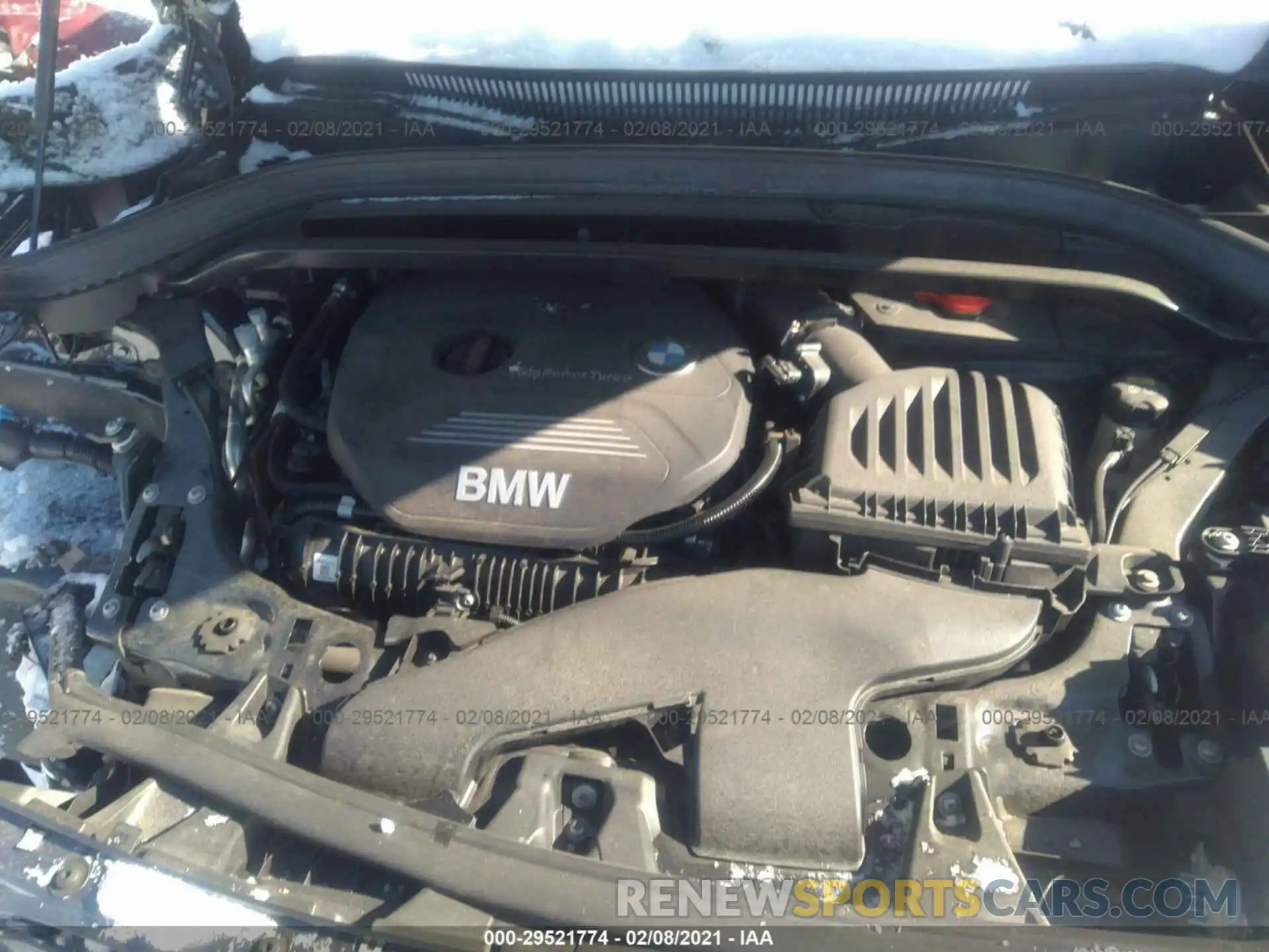 10 Photograph of a damaged car WBXHT3C51K5L36381 BMW X1 2019