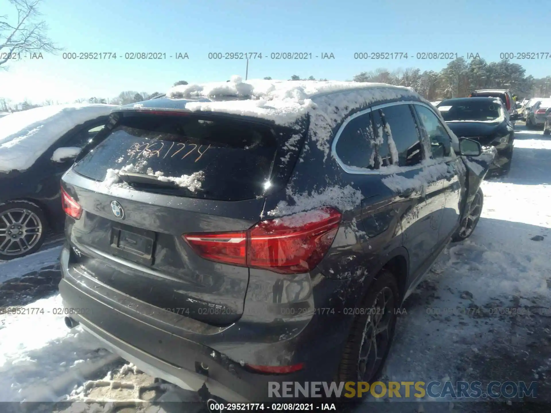 4 Photograph of a damaged car WBXHT3C51K5L36381 BMW X1 2019