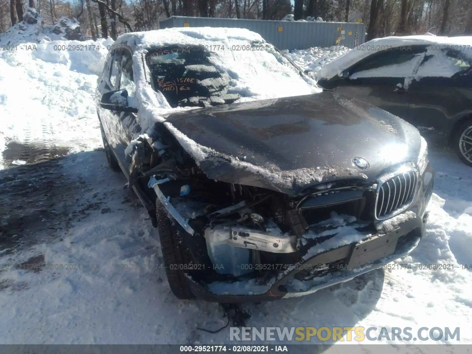 6 Photograph of a damaged car WBXHT3C51K5L36381 BMW X1 2019