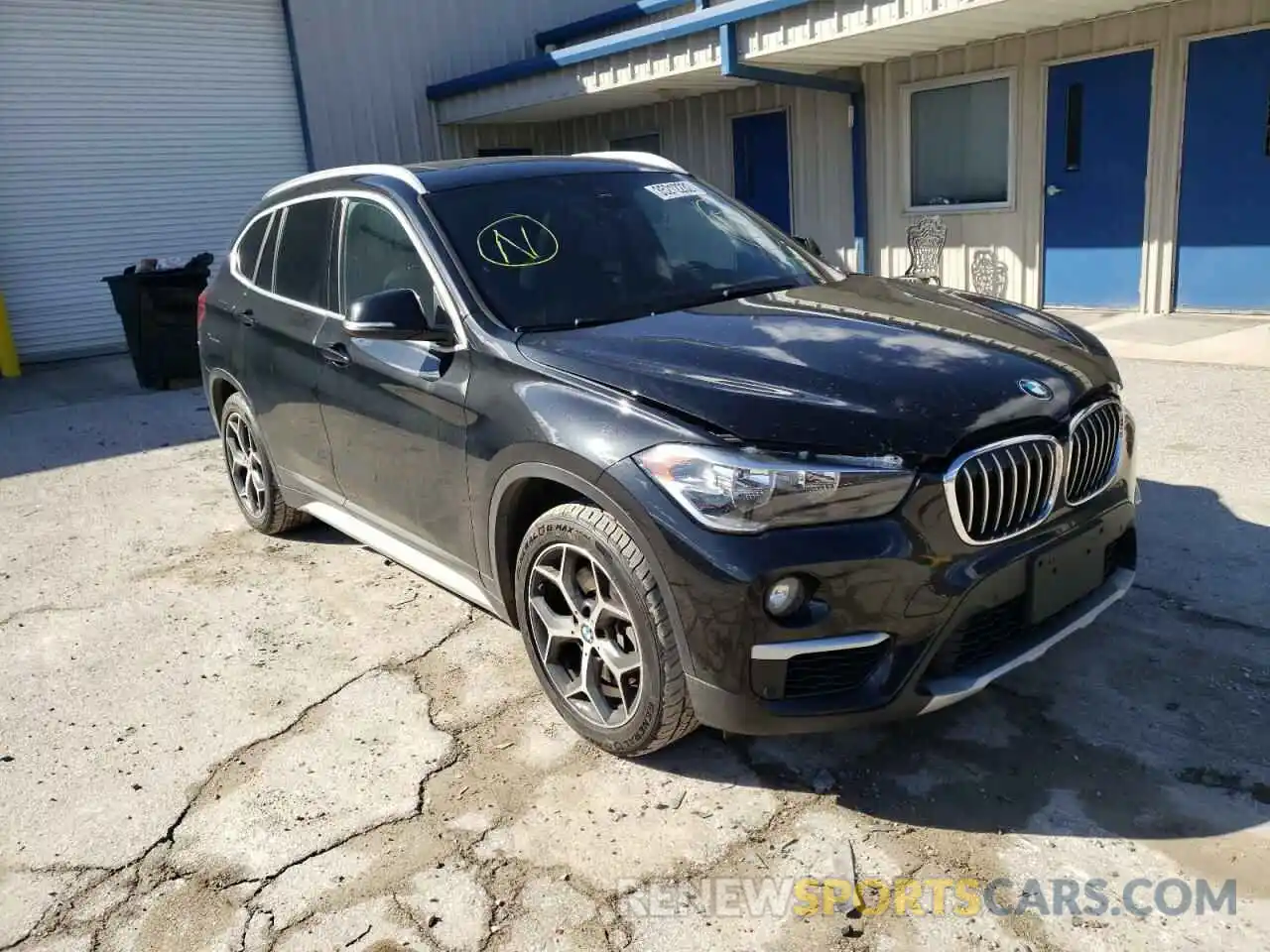 1 Photograph of a damaged car WBXHT3C51K5L37319 BMW X1 2019