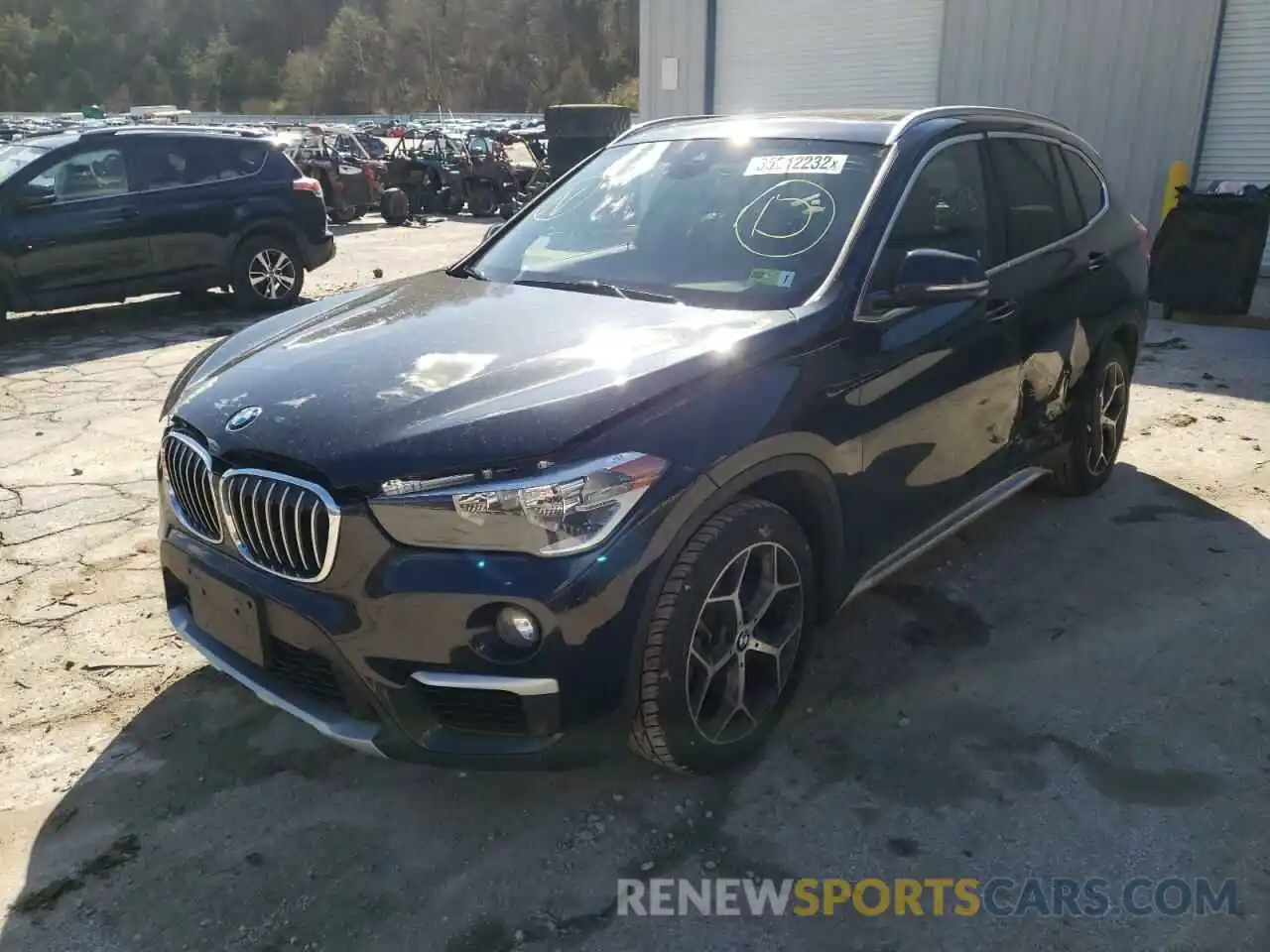 2 Photograph of a damaged car WBXHT3C51K5L37319 BMW X1 2019