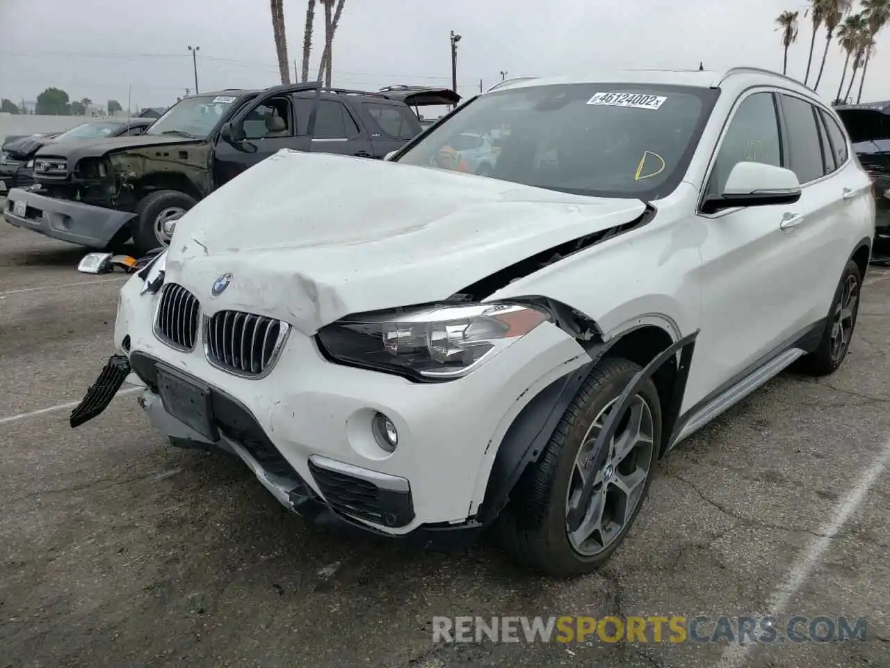 2 Photograph of a damaged car WBXHT3C51K5L38423 BMW X1 2019