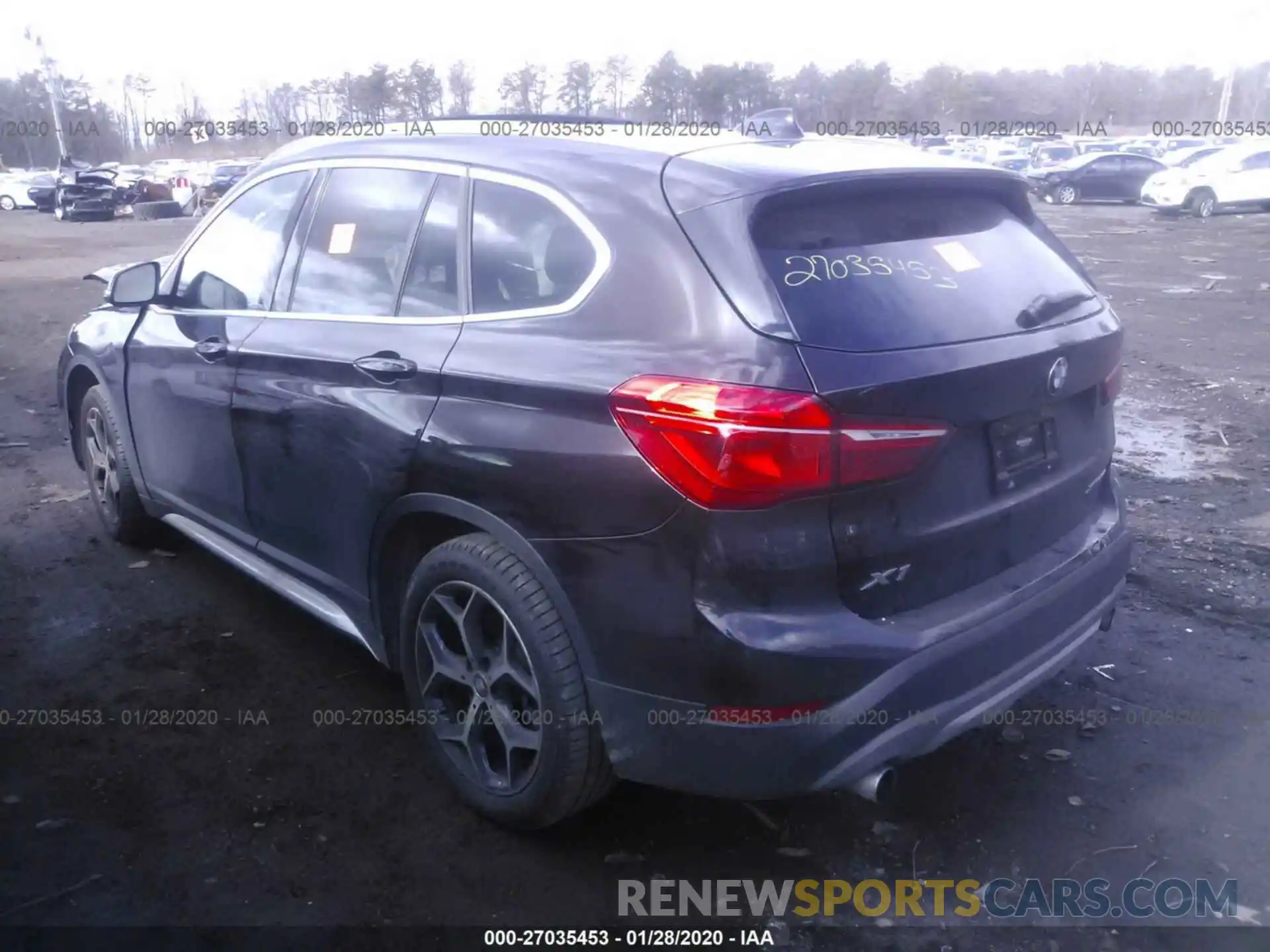 3 Photograph of a damaged car WBXHT3C51K5L38776 BMW X1 2019