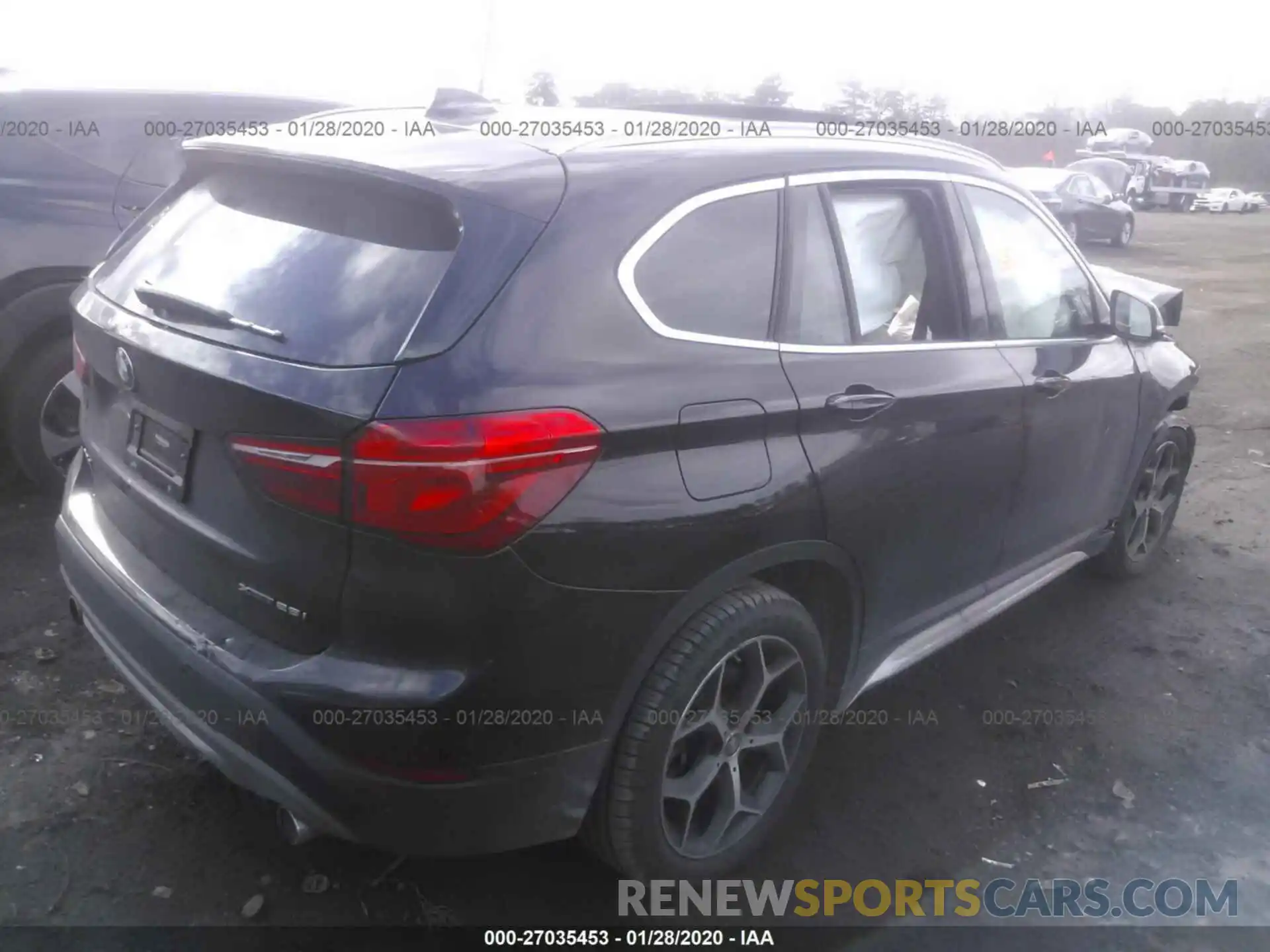 4 Photograph of a damaged car WBXHT3C51K5L38776 BMW X1 2019